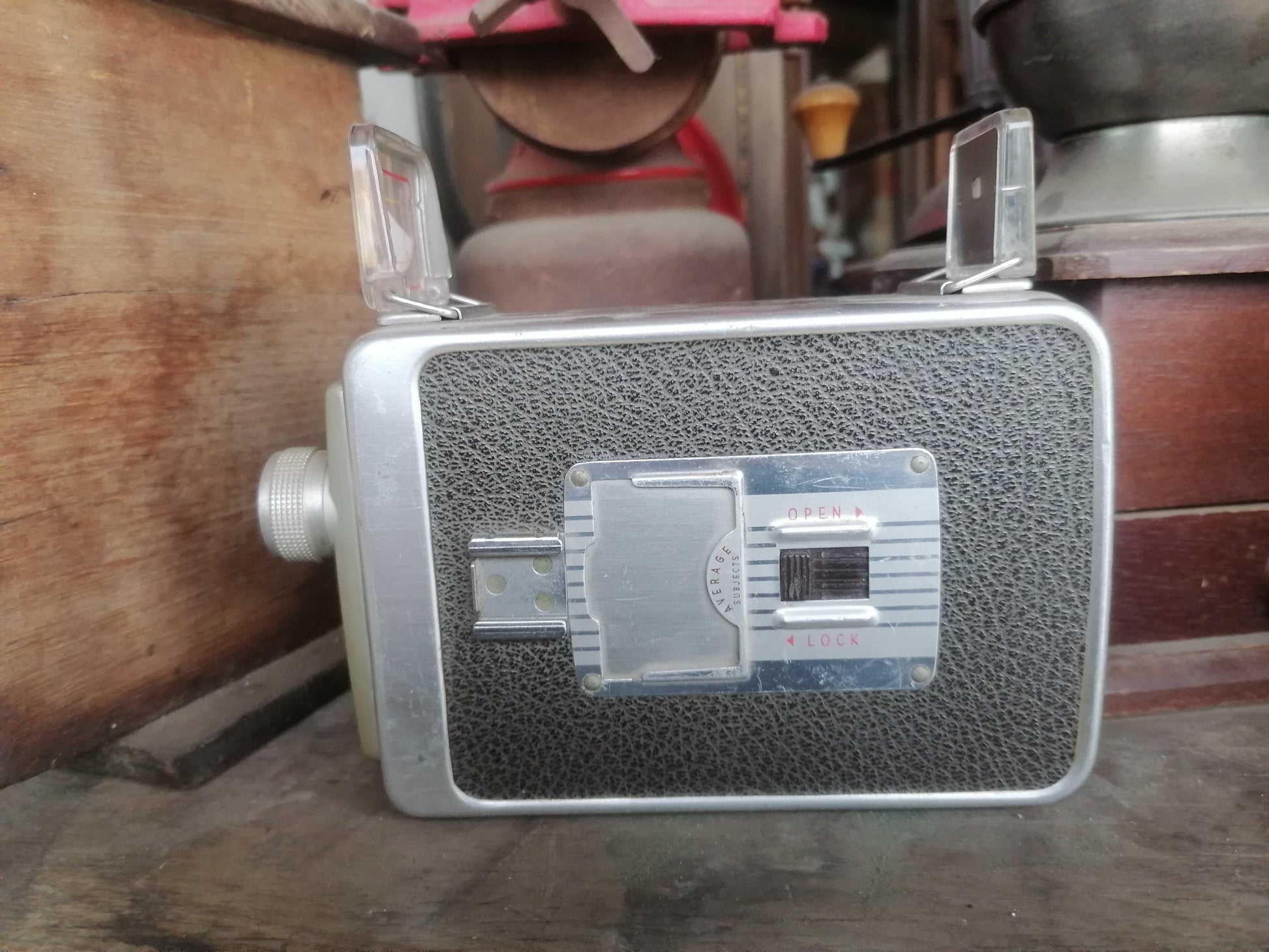 8mm Movie Camera *13mm, f/2.7 Lens* Vintage - Kodak Brownie II - Antiques Bazaar Ensenada