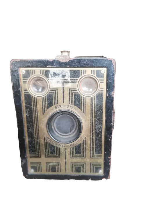 Vintage Kodak Brownie Junior Six-20 Box Camera - Antiques Bazaar Ensenada
