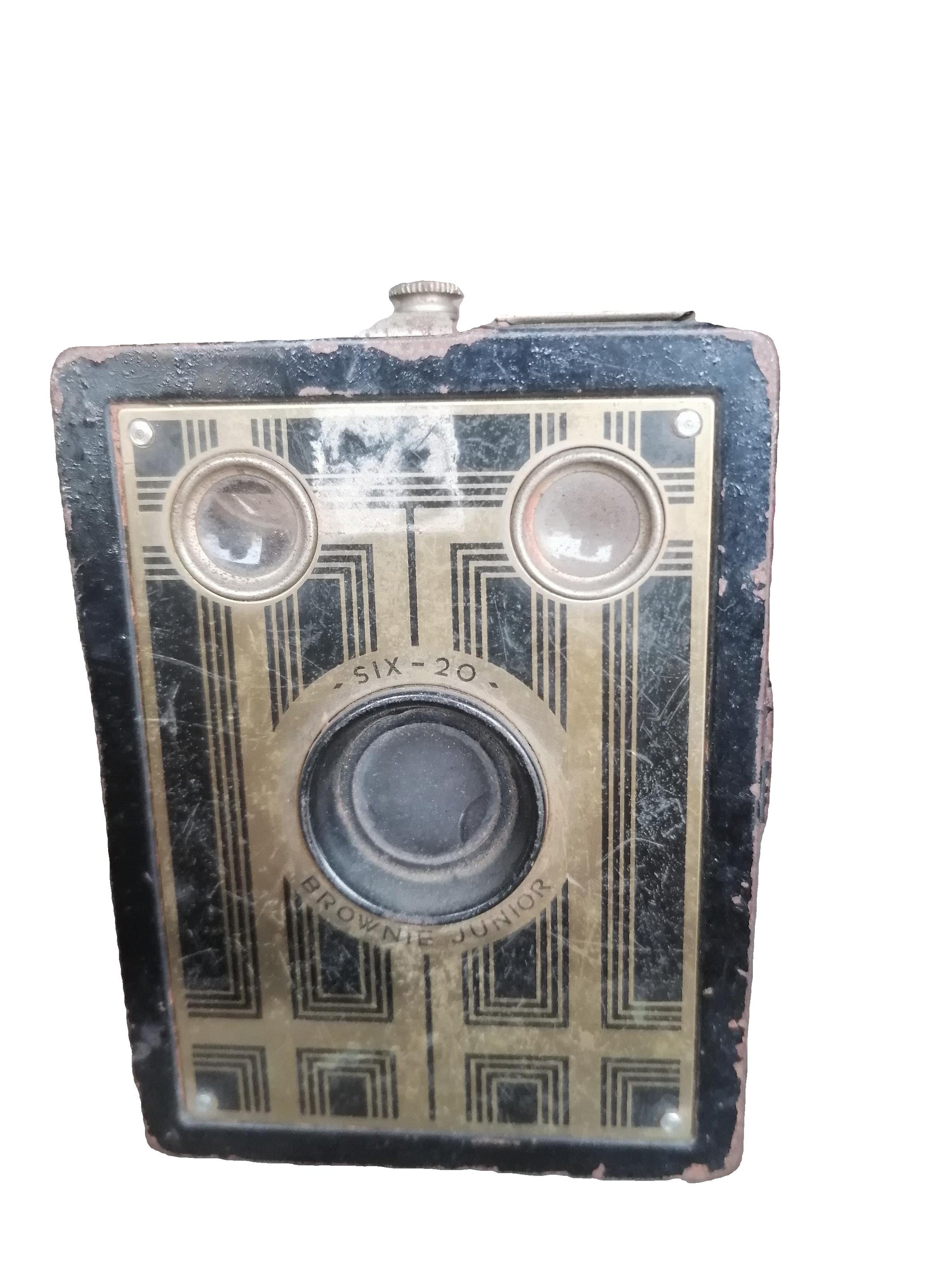 Vintage Kodak Brownie Junior Six-20 Box Camera - Antiques Bazaar Ensenada