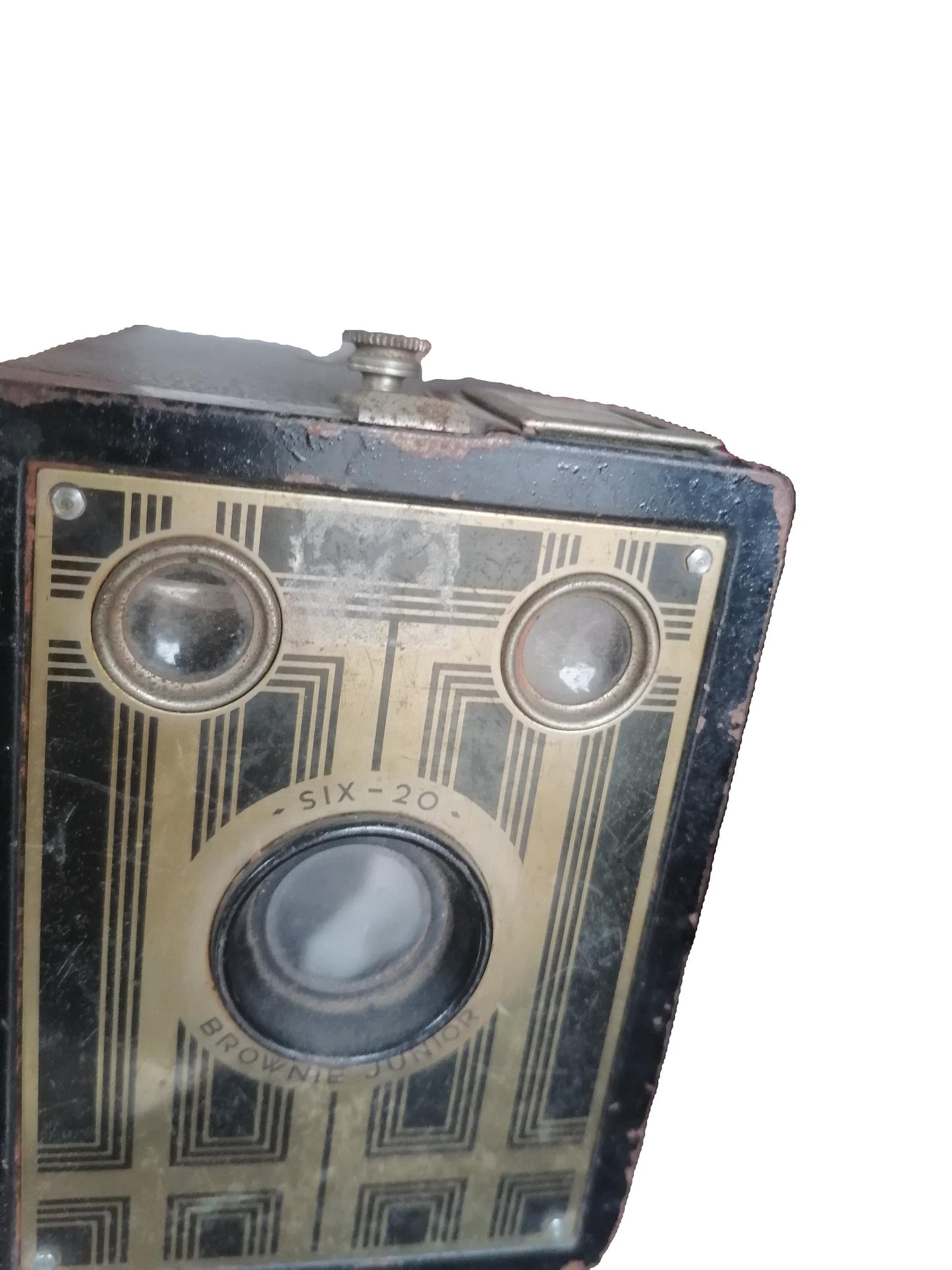 Vintage Kodak Brownie Junior Six-20 Box Camera - Antiques Bazaar Ensenada