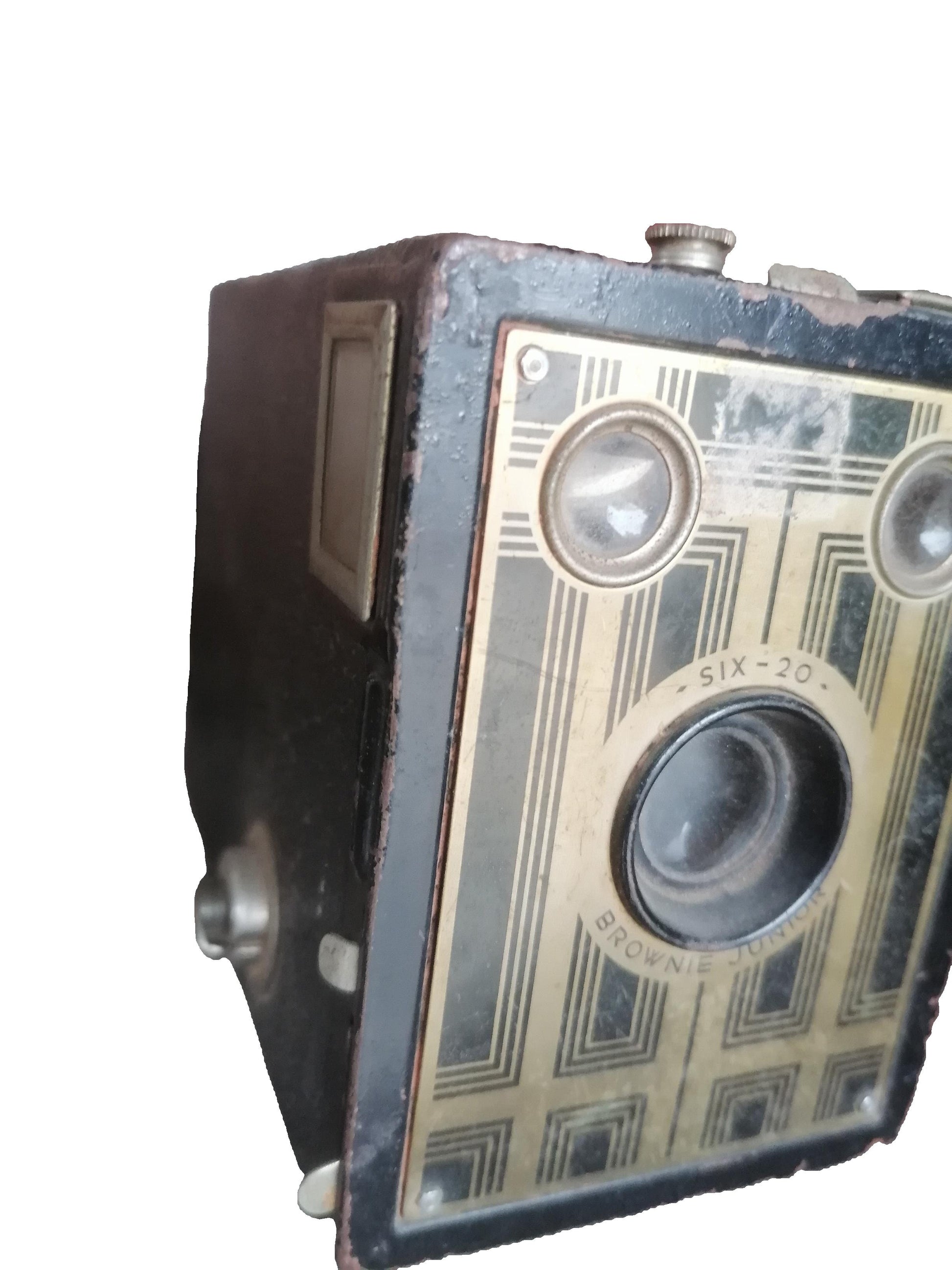 Vintage Kodak Brownie Junior Six-20 Box Camera - Antiques Bazaar Ensenada