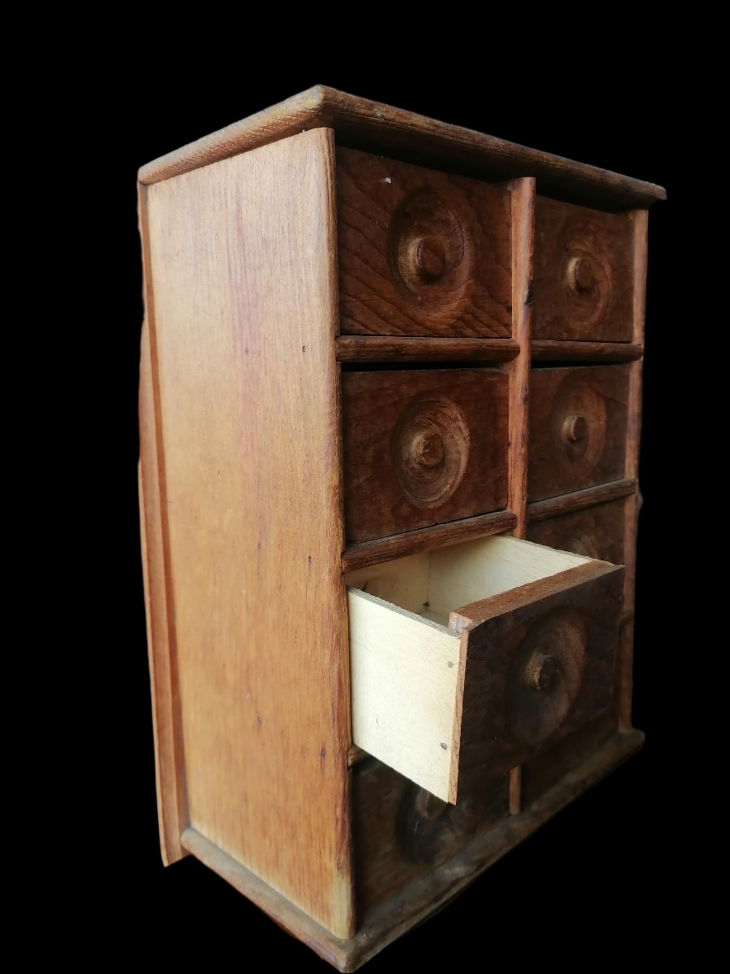 Cajonera De Madera Hecha a Mano - Antiques Bazaar Ensenada