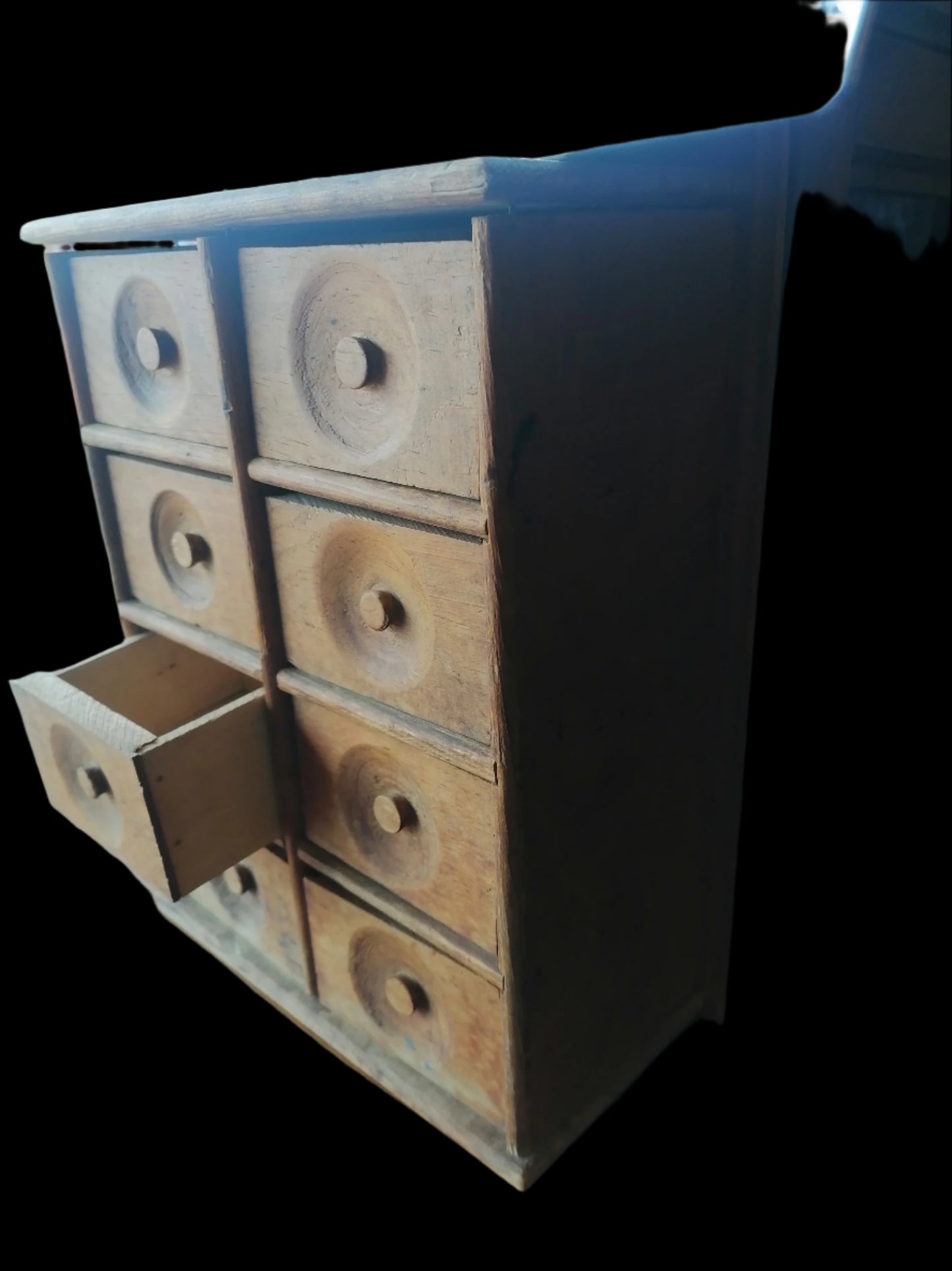 Cajonera De Madera Hecha a Mano - Antiques Bazaar Ensenada