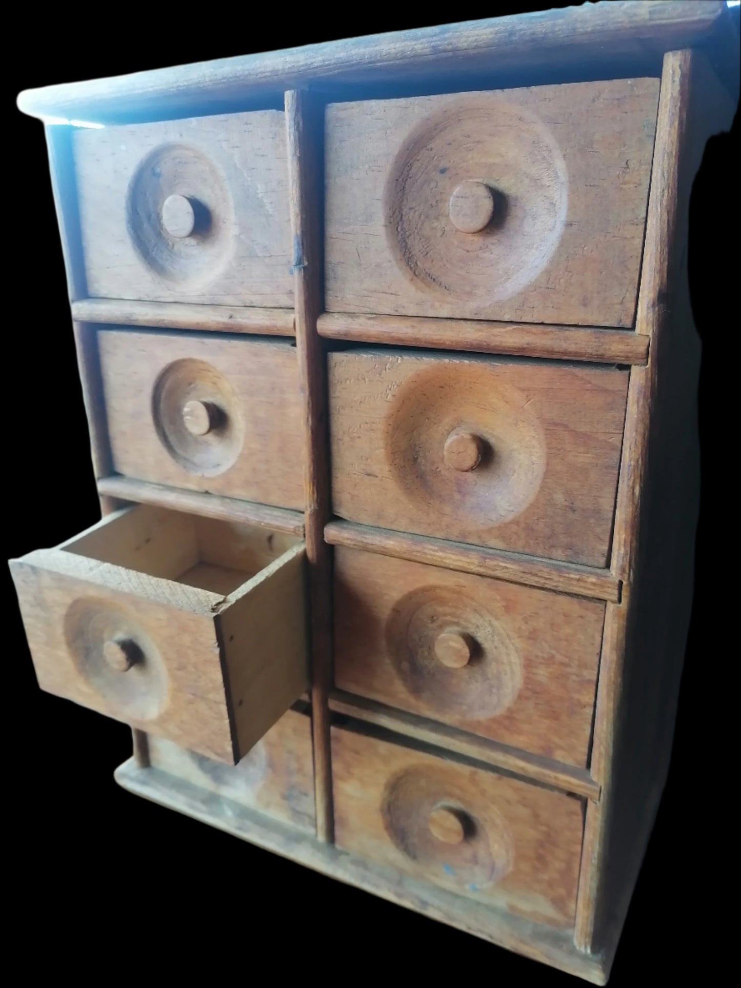 Cajonera De Madera Hecha a Mano - Antiques Bazaar Ensenada