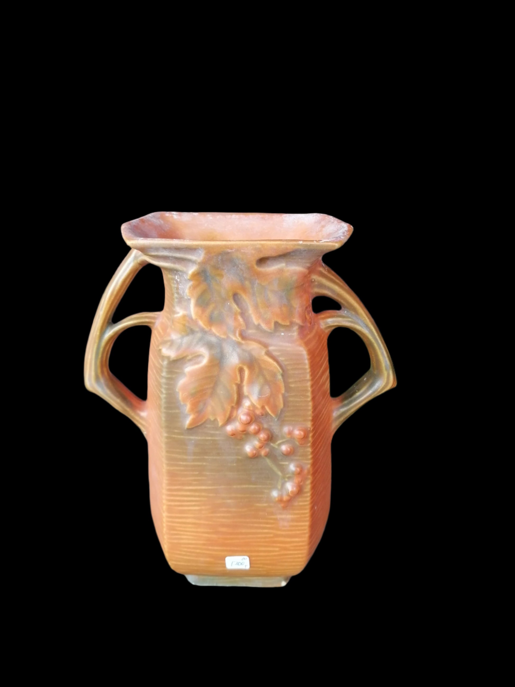 Roseville Bushberry #33 Jarrón - Antiques Bazaar Ensenada