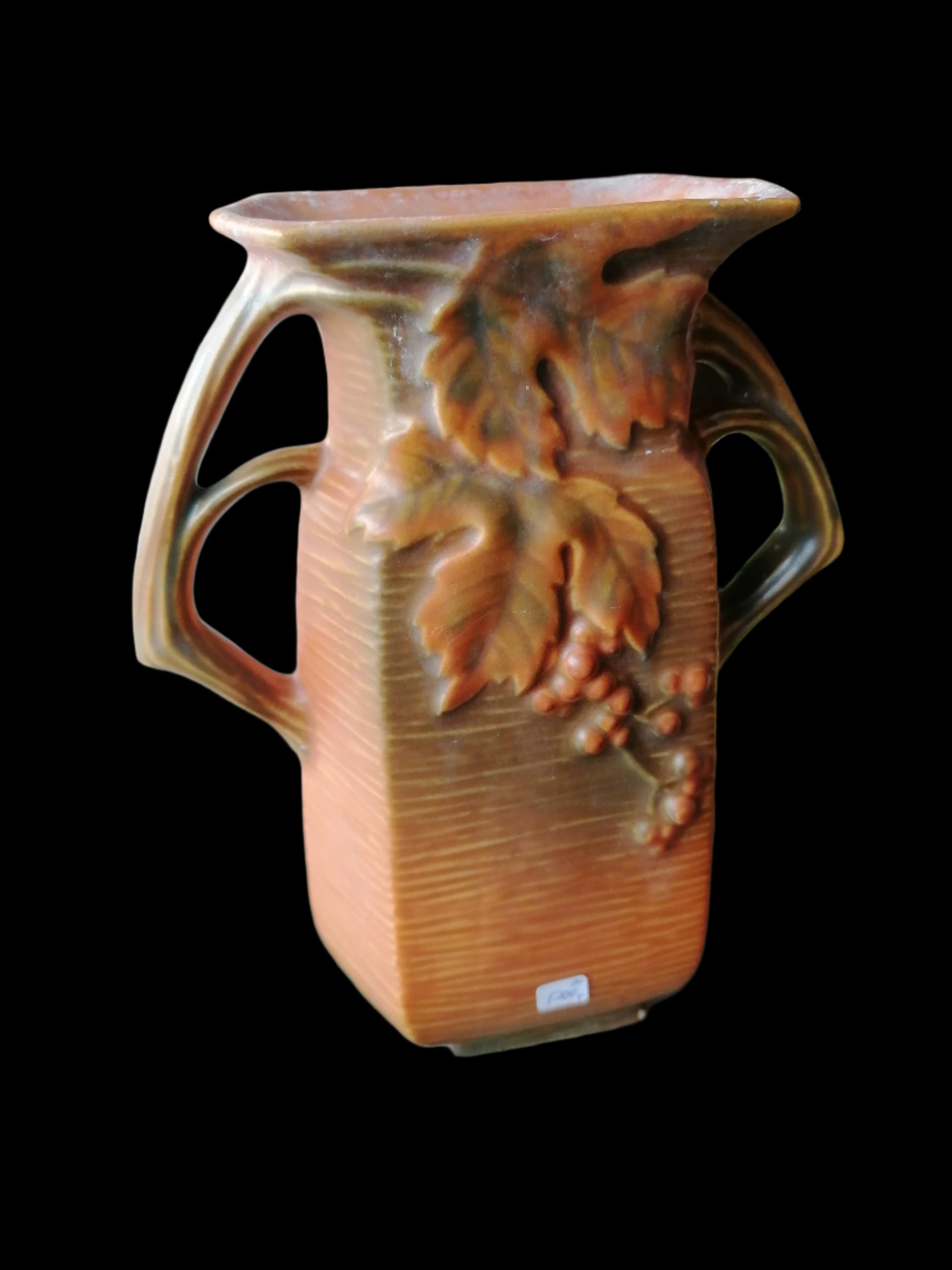 Roseville Bushberry #33 Jarrón - Antiques Bazaar Ensenada