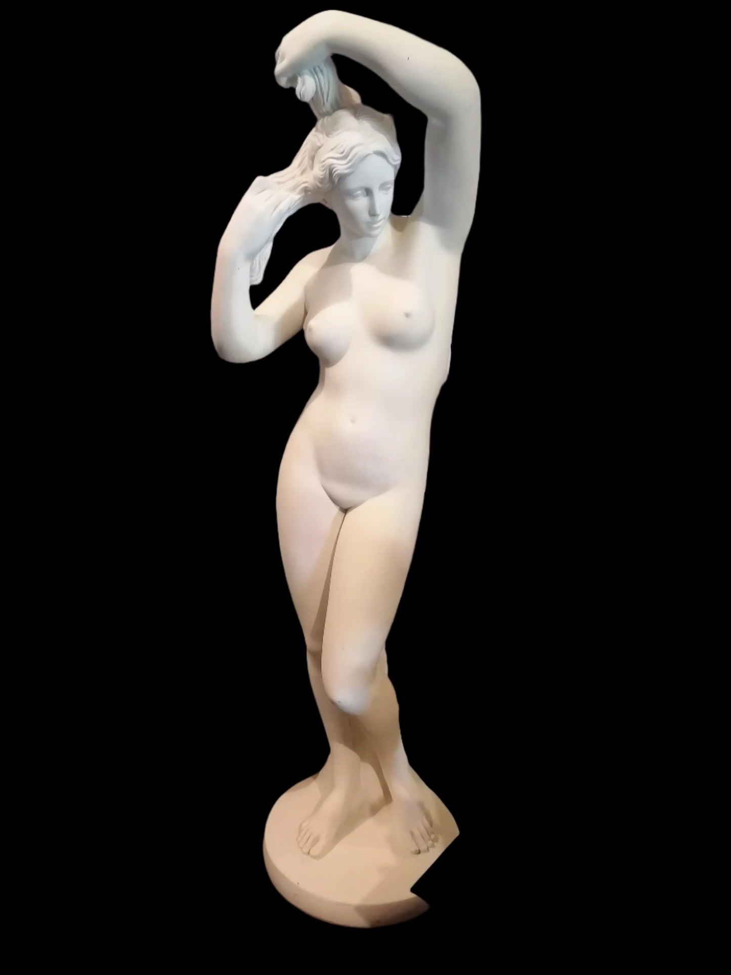 Venus de Mármol de Alabastro (115 cm de altura) - Antiques Bazaar Ensenada