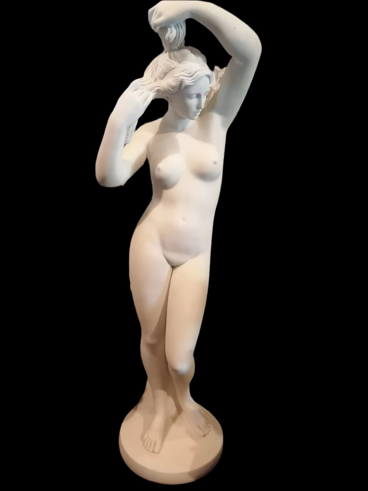 Venus de Mármol de Alabastro (115 cm de altura) - Antiques Bazaar Ensenada