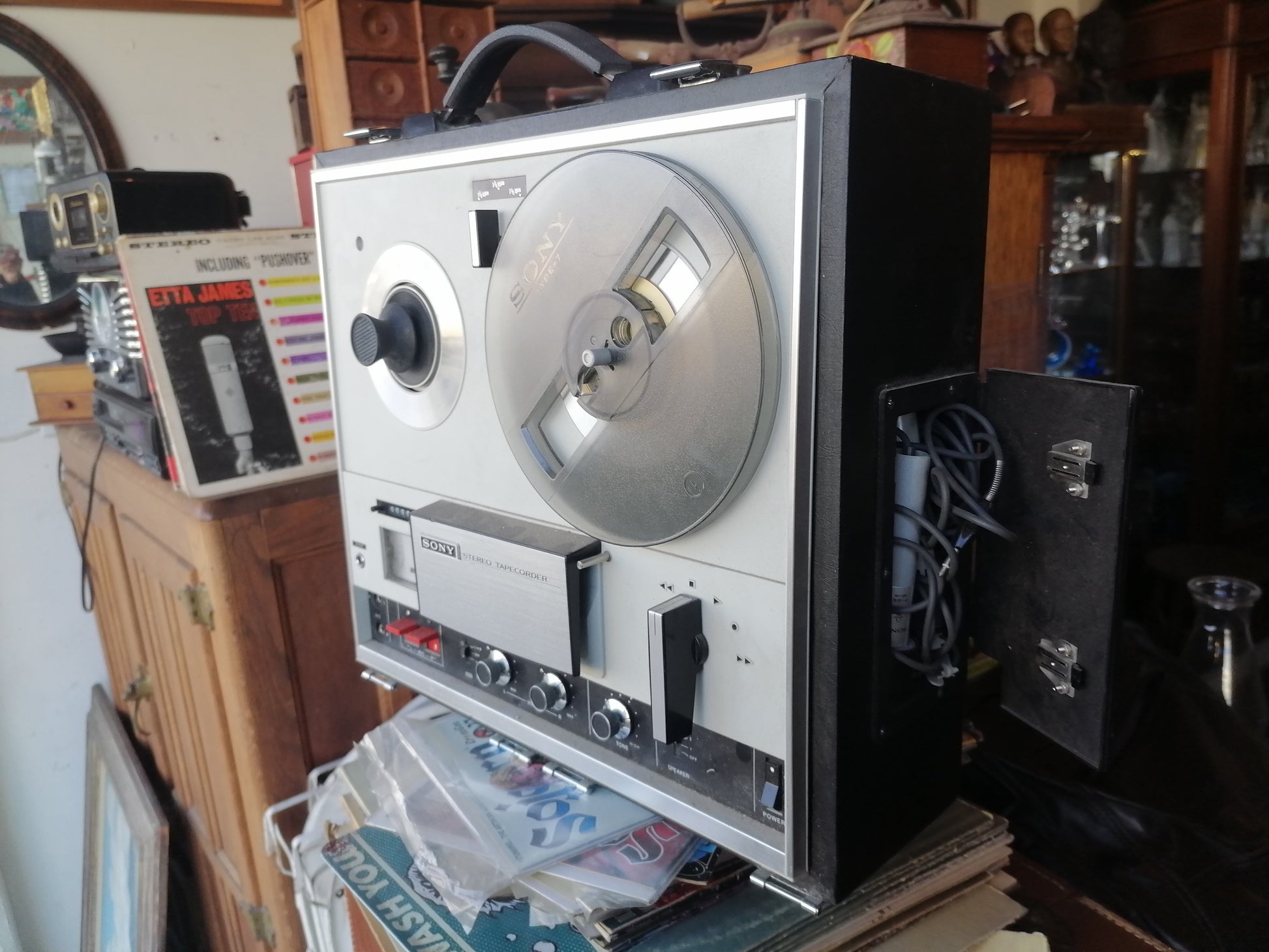 Reproductor de carrete a carrete Sony TC-252 - Antiques Bazaar Ensenada