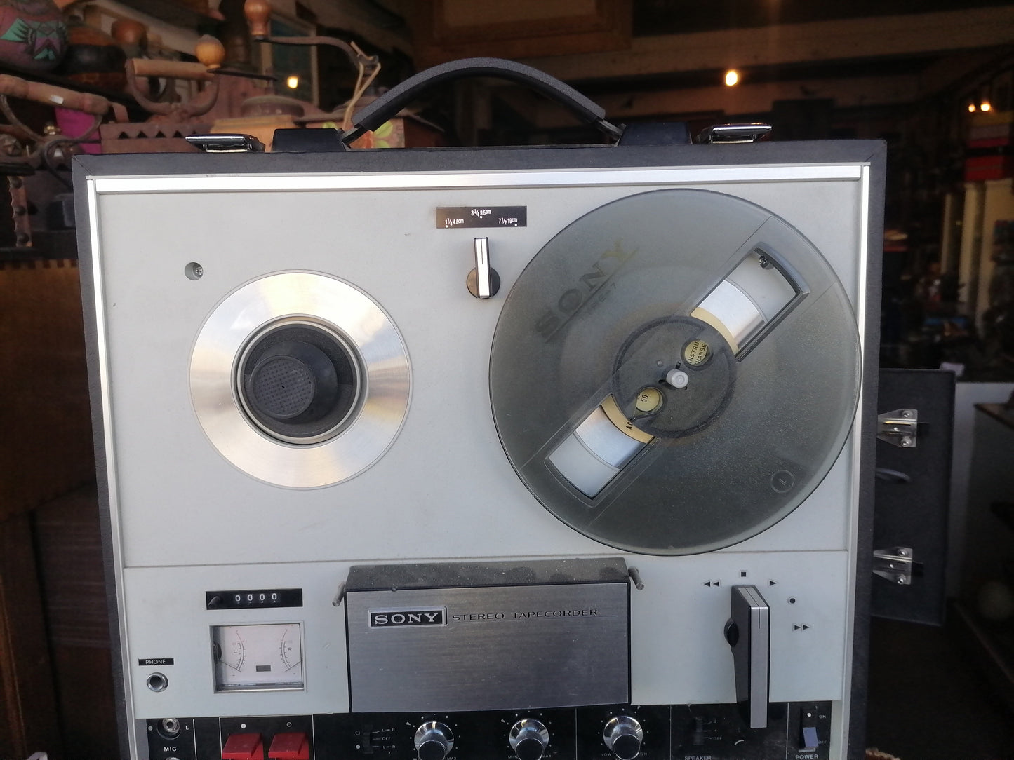 Reproductor de carrete a carrete Sony TC-252 - Antiques Bazaar Ensenada