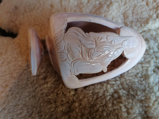 artesanía tallada en concha - Antiques Bazaar Ensenada