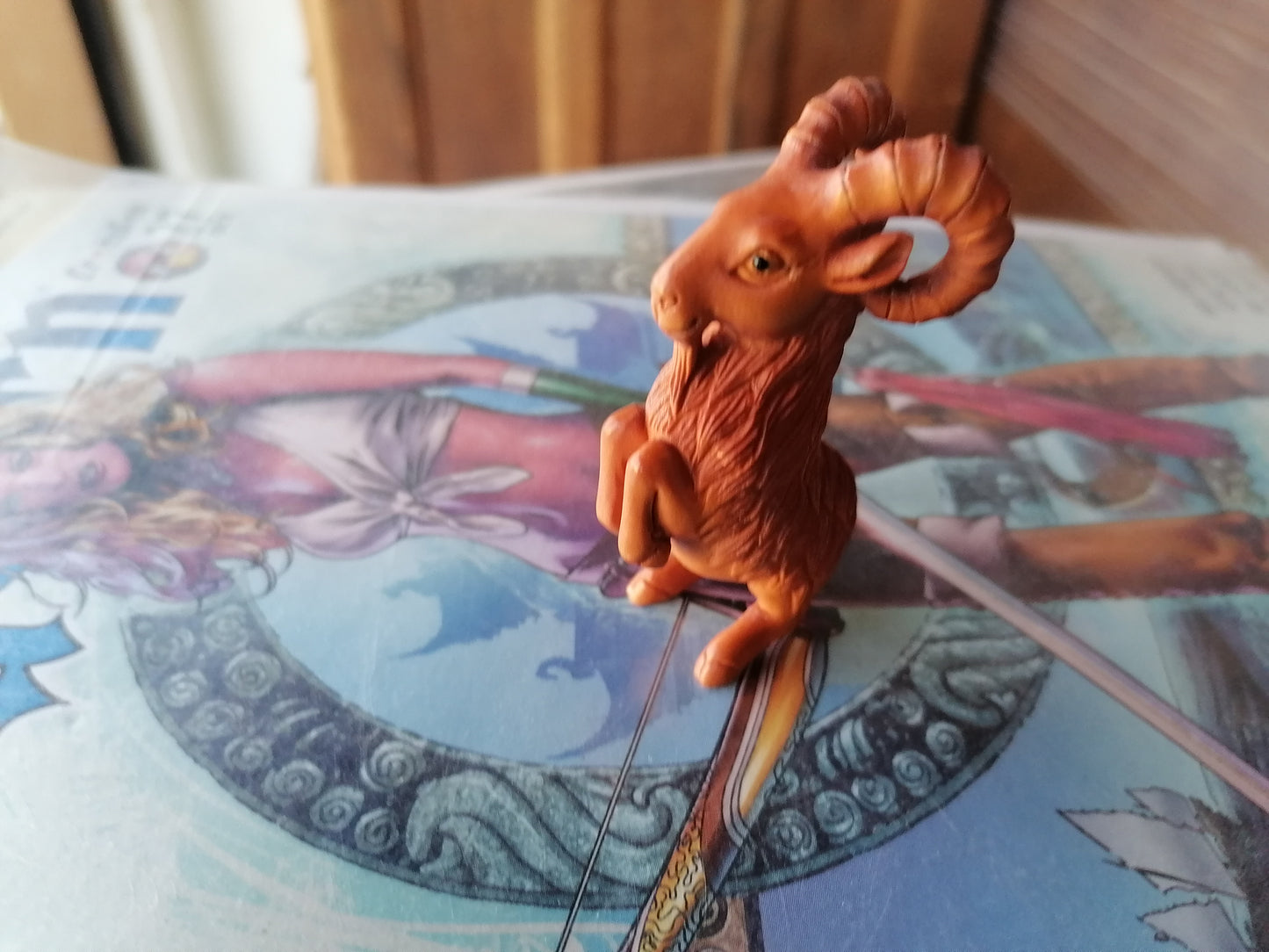 Netsuke de Cabra - Antiques Bazaar Ensenada