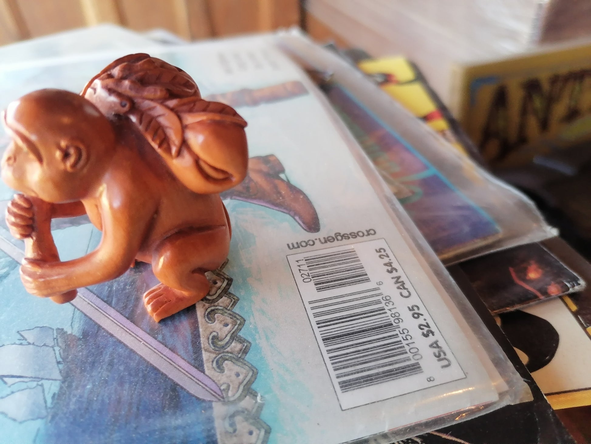 Netsuke de Simio - Antiques Bazaar Ensenada