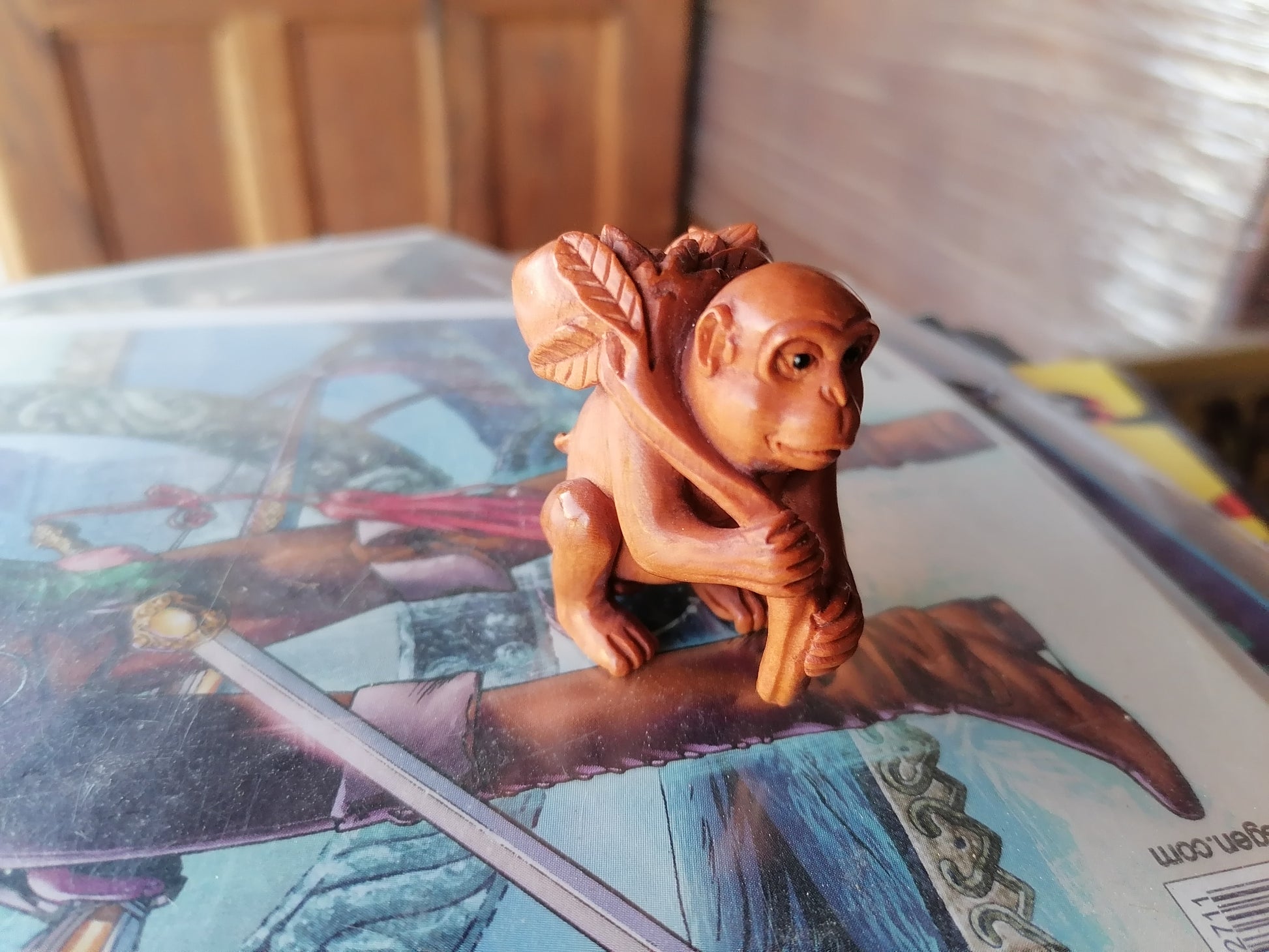 Netsuke de Simio - Antiques Bazaar Ensenada