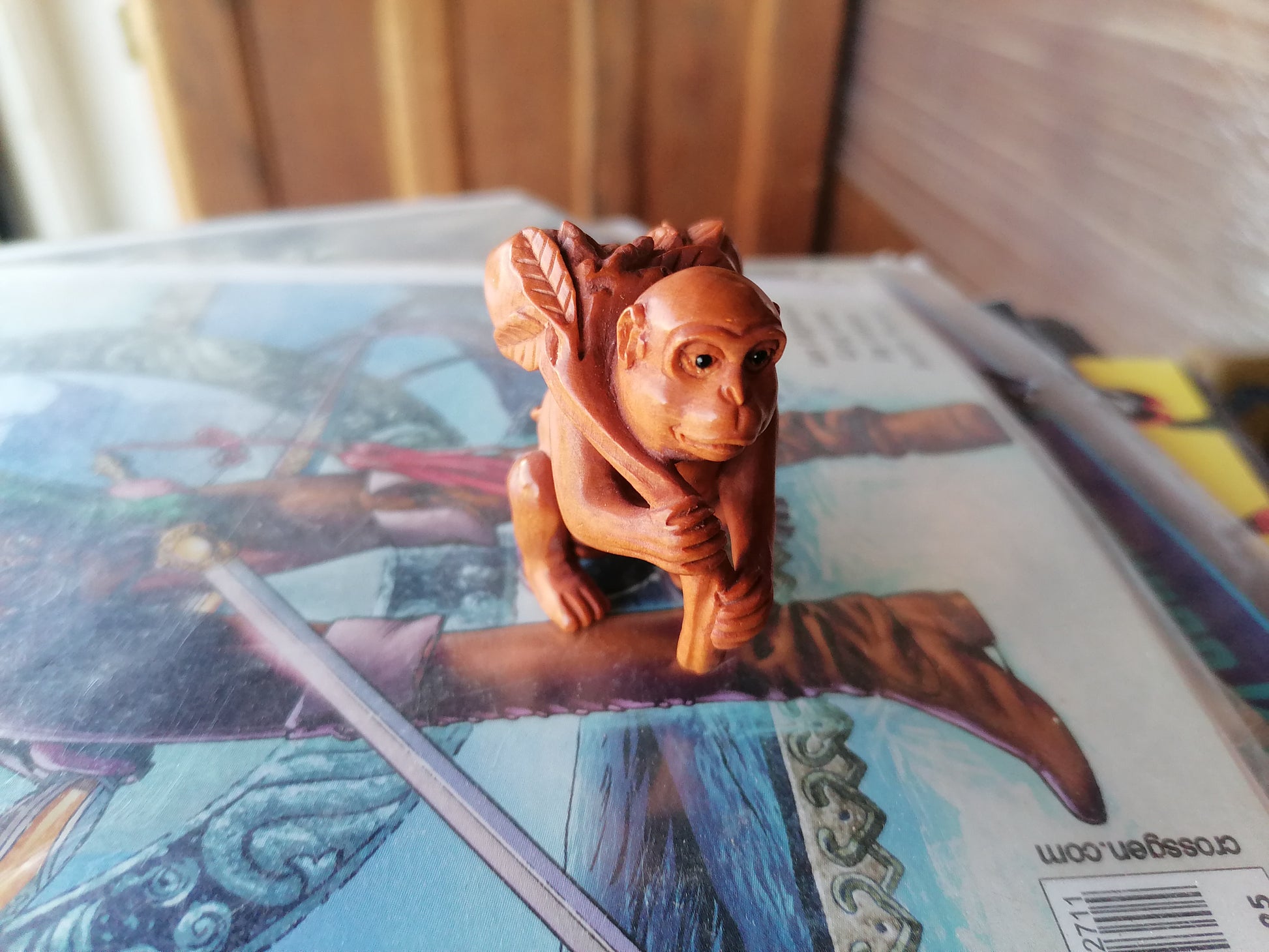 Netsuke de Simio - Antiques Bazaar Ensenada