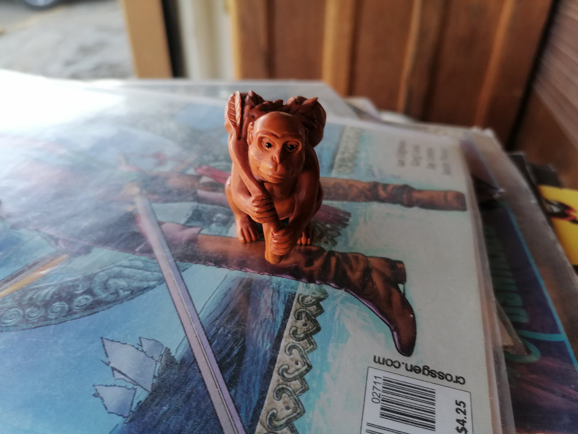 Netsuke de Simio - Antiques Bazaar Ensenada