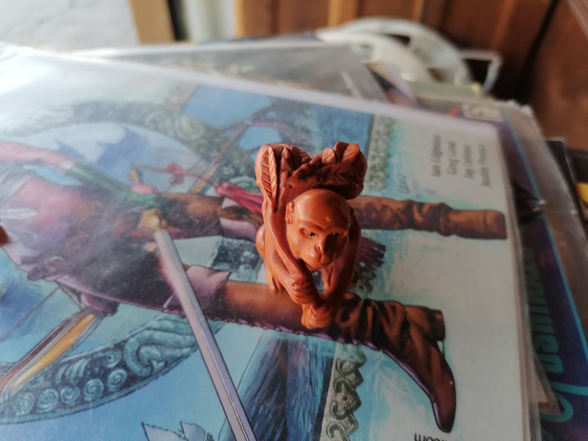 Netsuke de Simio - Antiques Bazaar Ensenada