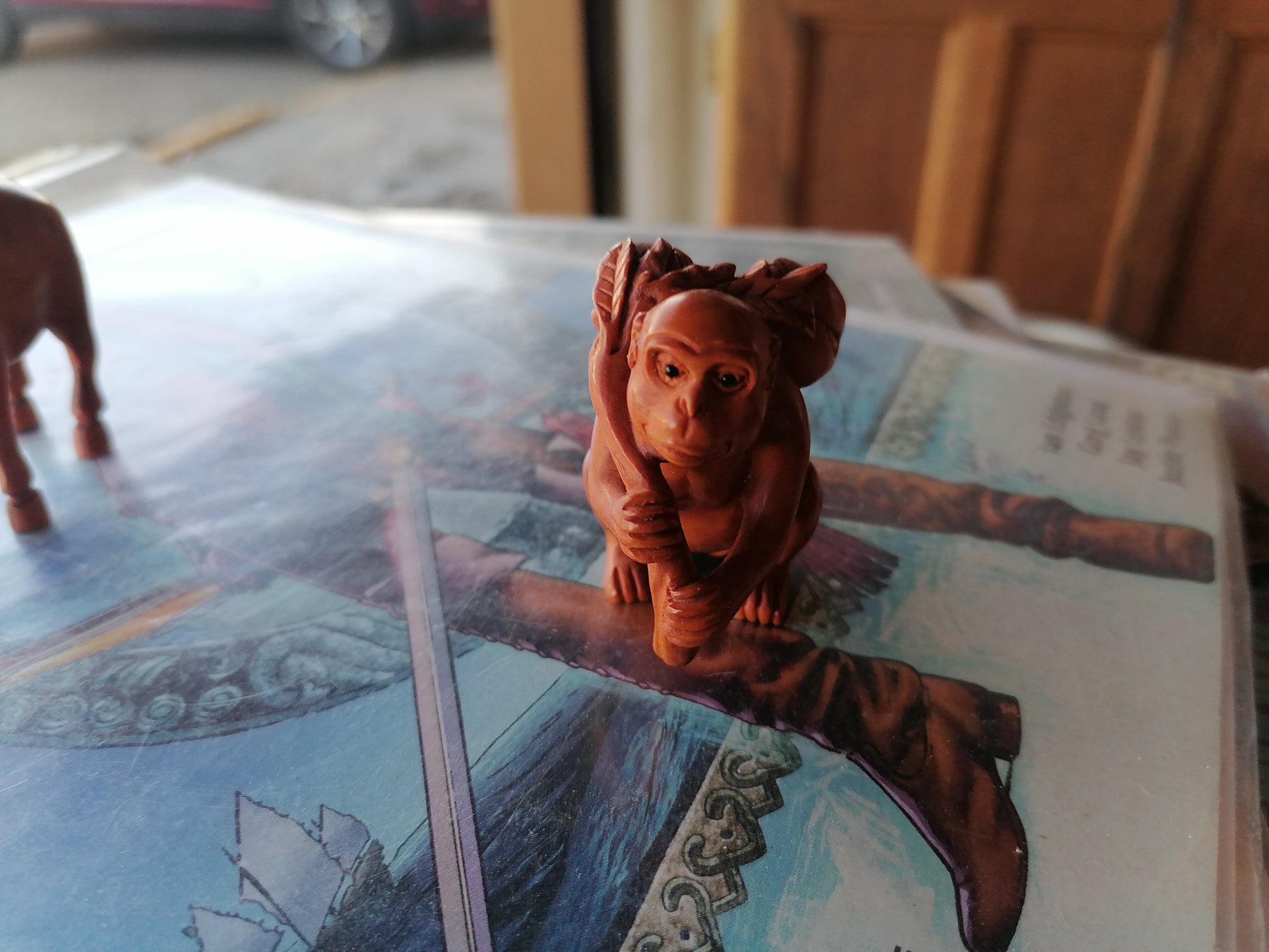 Netsuke de Simio - Antiques Bazaar Ensenada