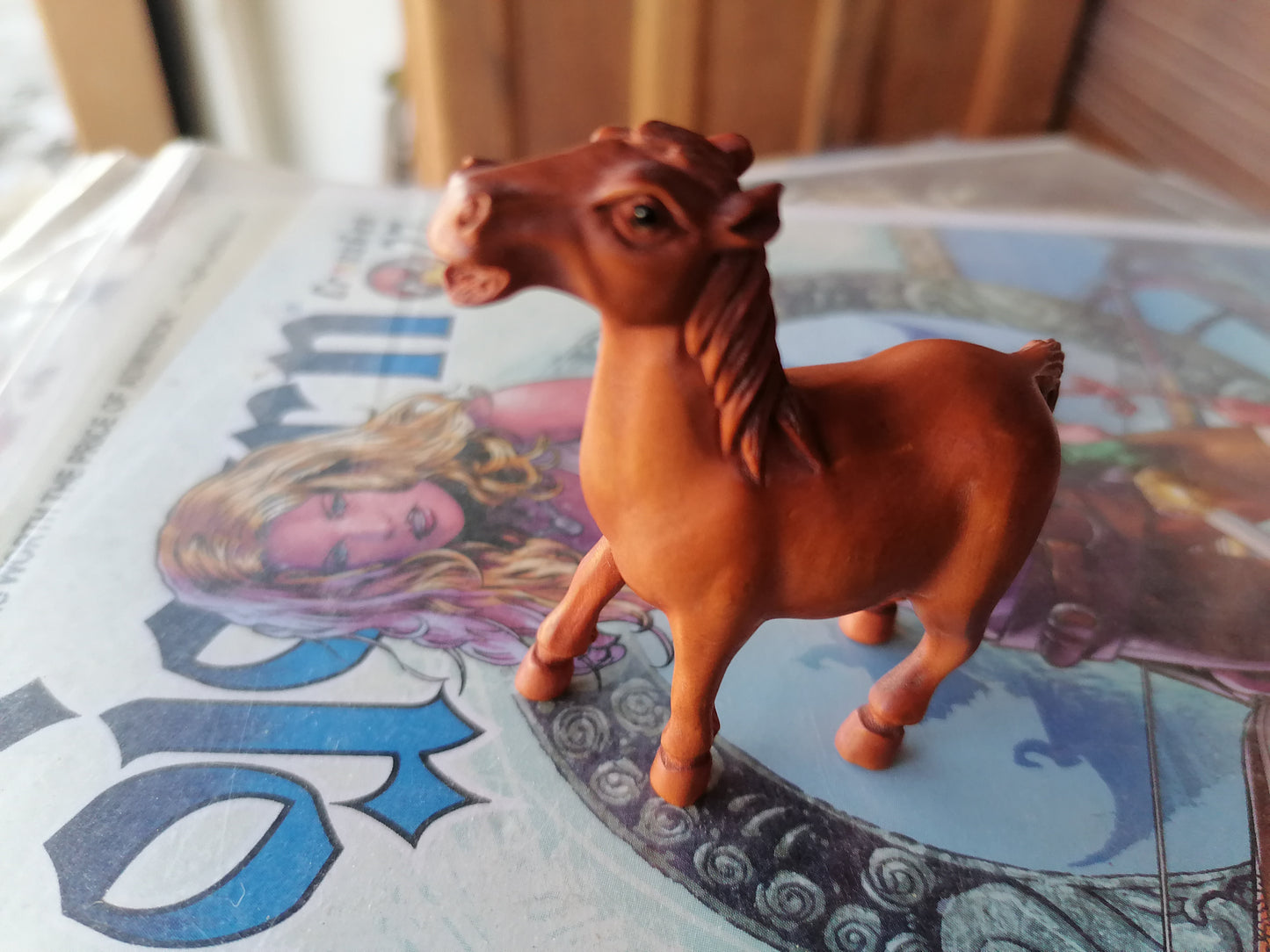 Netsuke de Caballo - Antiques Bazaar Ensenada