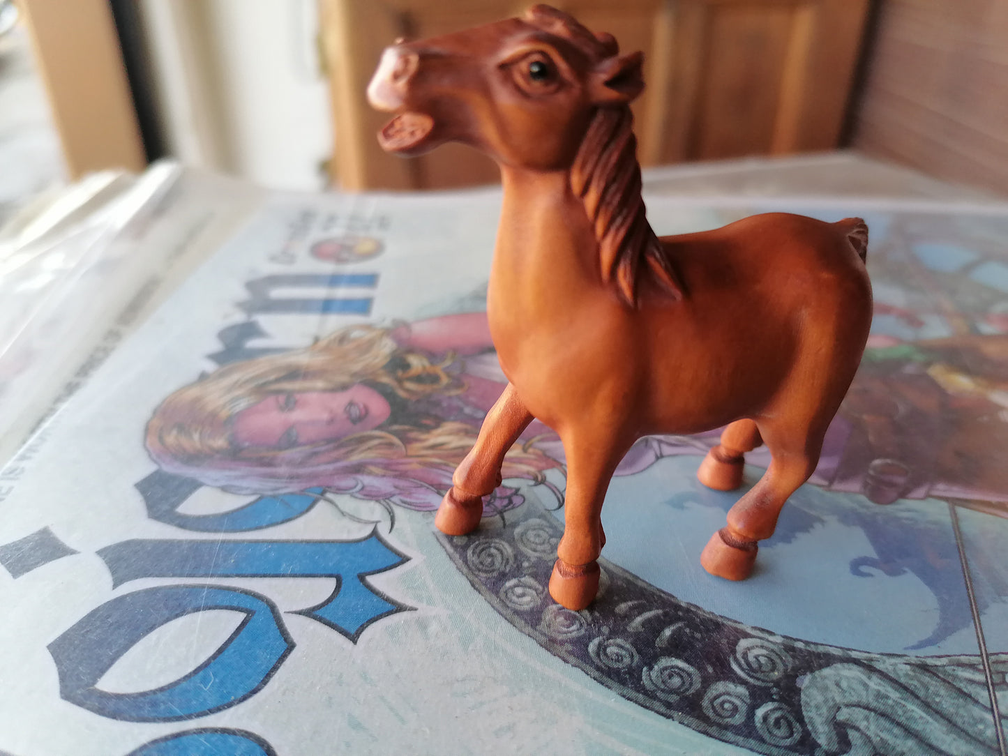 Netsuke de Caballo - Antiques Bazaar Ensenada
