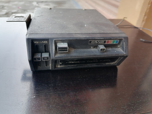 Reproductor de Cartuchos 8-Track Craig Panorama Inc. – Clásico de Audio Vintage - Antiques Bazaar Ensenada