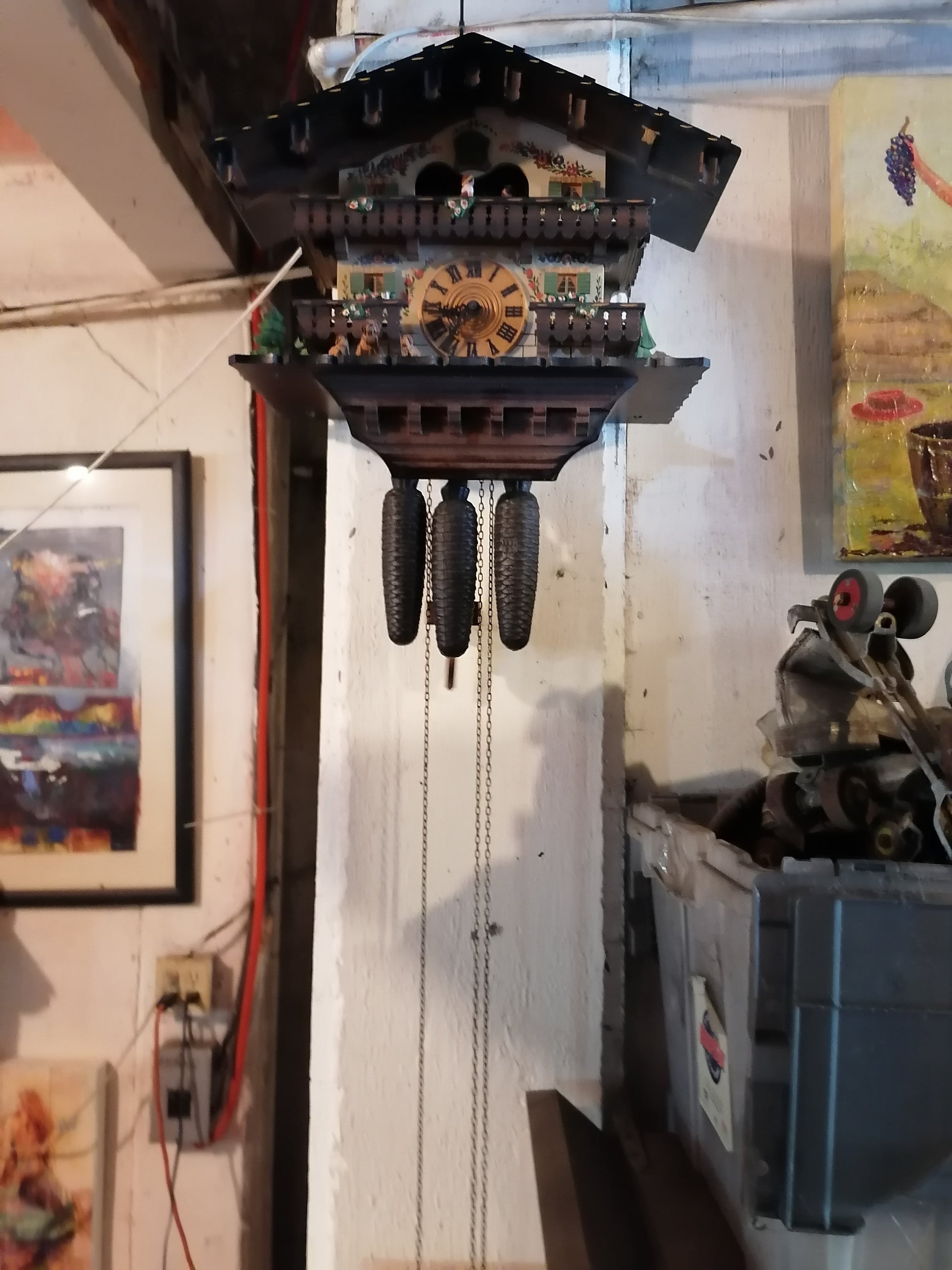 Reloj de Cuco Alemán CuckooPalace – Modelo Chalet de Verano - Antiques Bazaar Ensenada