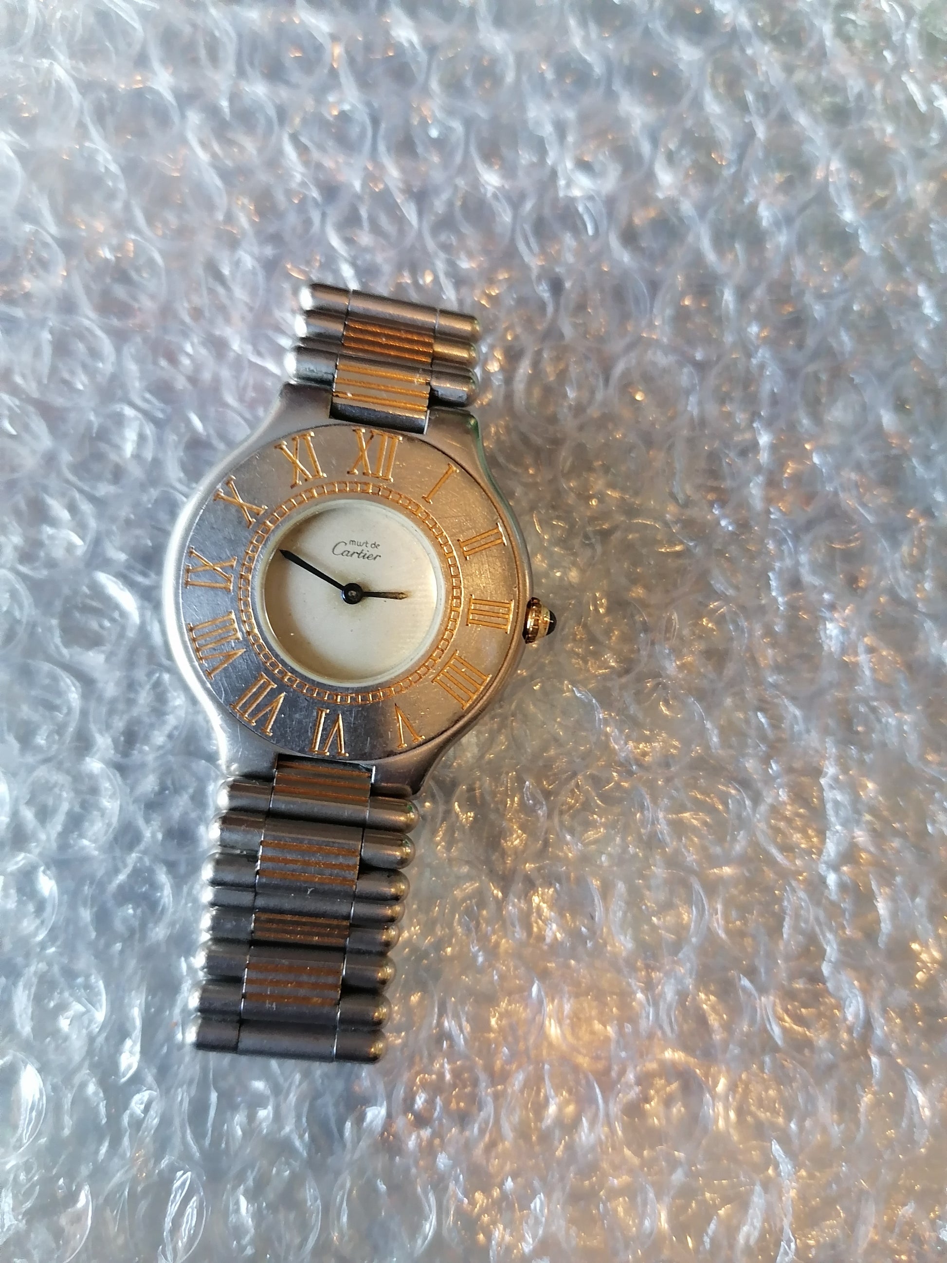 Cartier Must 21 – Elegante Reloj de 28mm+ - Antiques Bazaar Ensenada