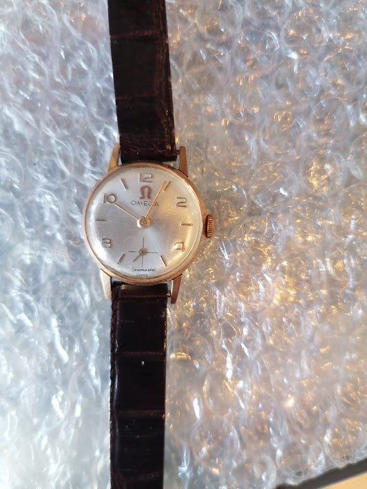 Omega Classic Vintage en Oro Rosa de 18KT Cal. 269 - Antiques Bazaar Ensenada