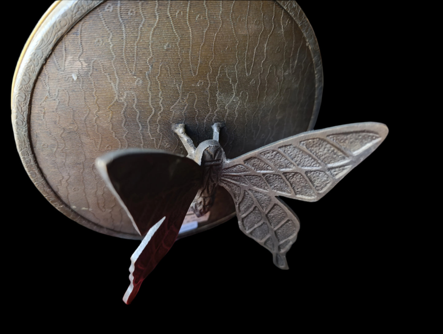 Espejo de Mano Art Nouveau con Mariposa | Elegancia y Estilo Vintage