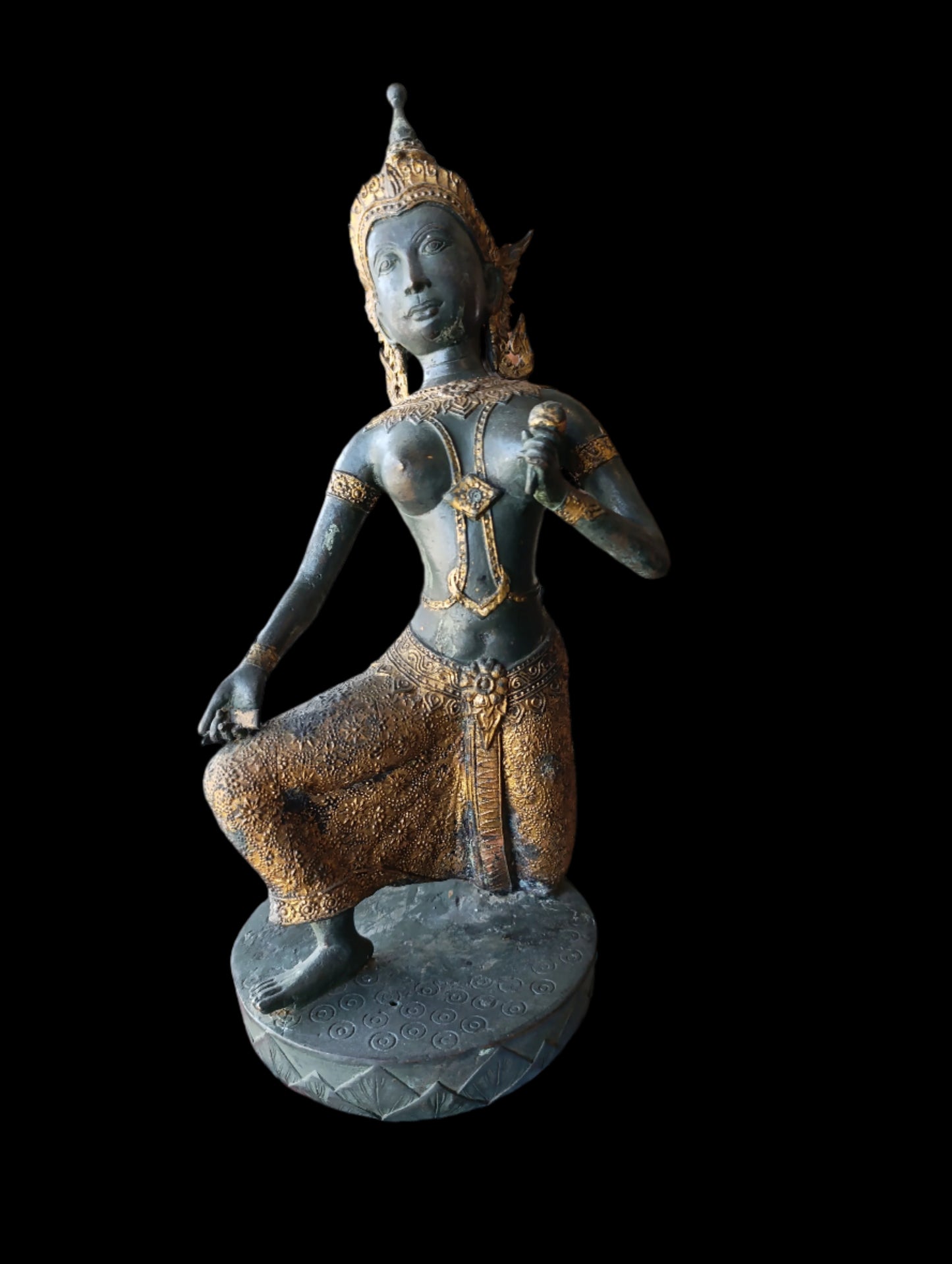 Estatuas de Bronce Príncipe Tailandés | Arte Oriental y Elegancia Histórica