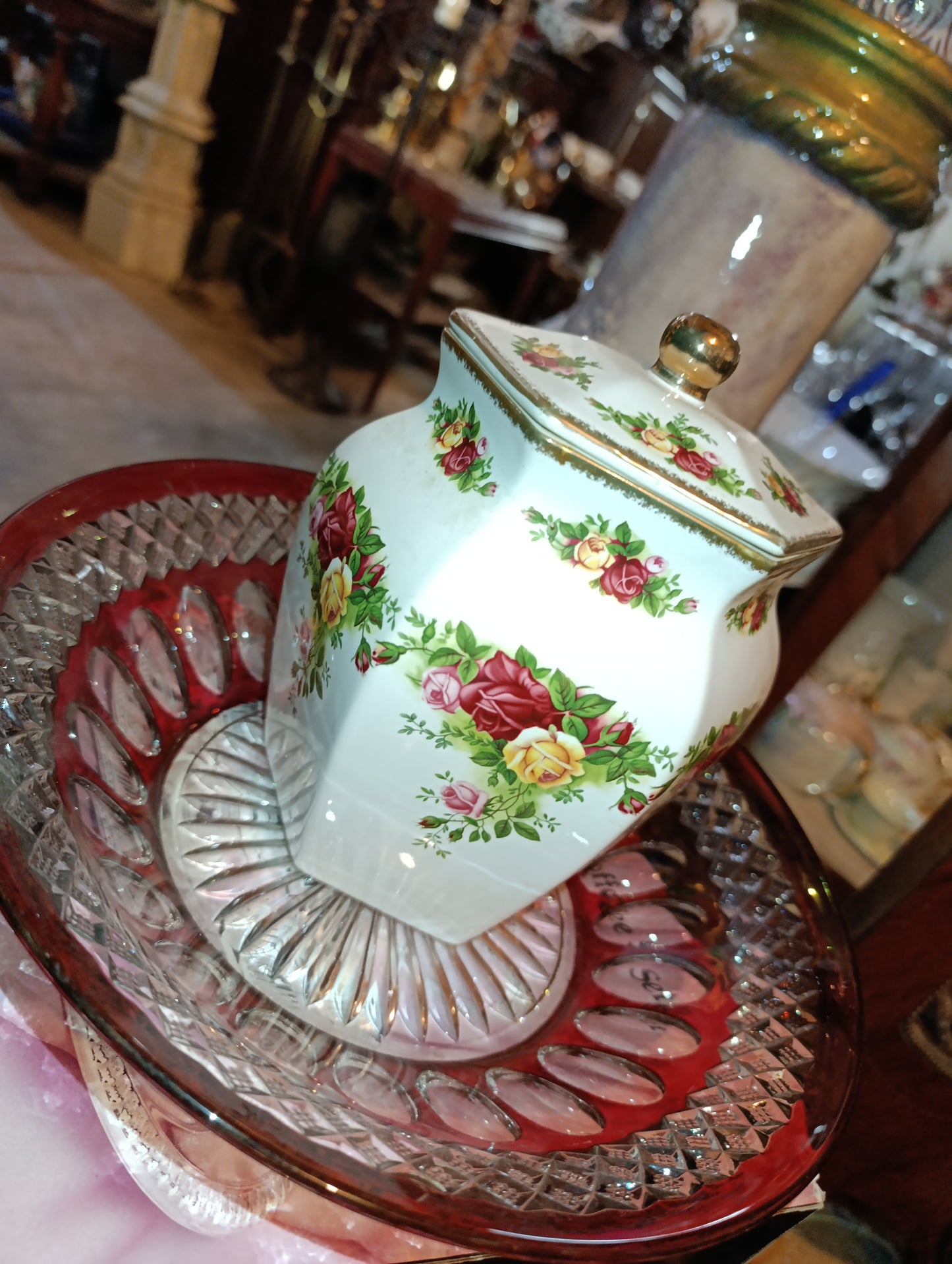 Juego de Té Royal Albert Old Country Roses | Elegancia Clásica Inglesa