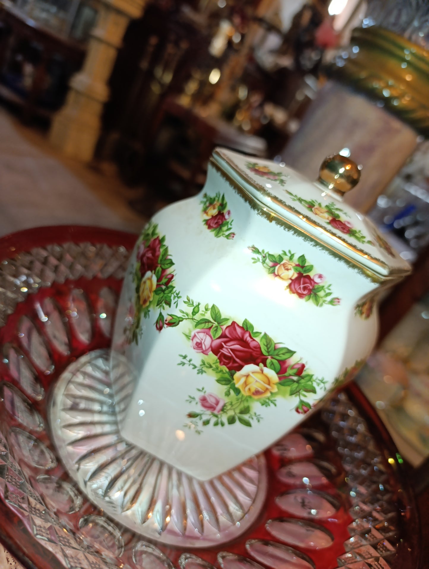 Juego de Té Royal Albert Old Country Roses | Elegancia Clásica Inglesa
