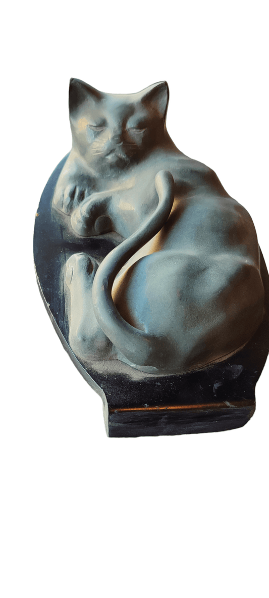 Escultura de Gato - Antiques Bazaar Ensenada