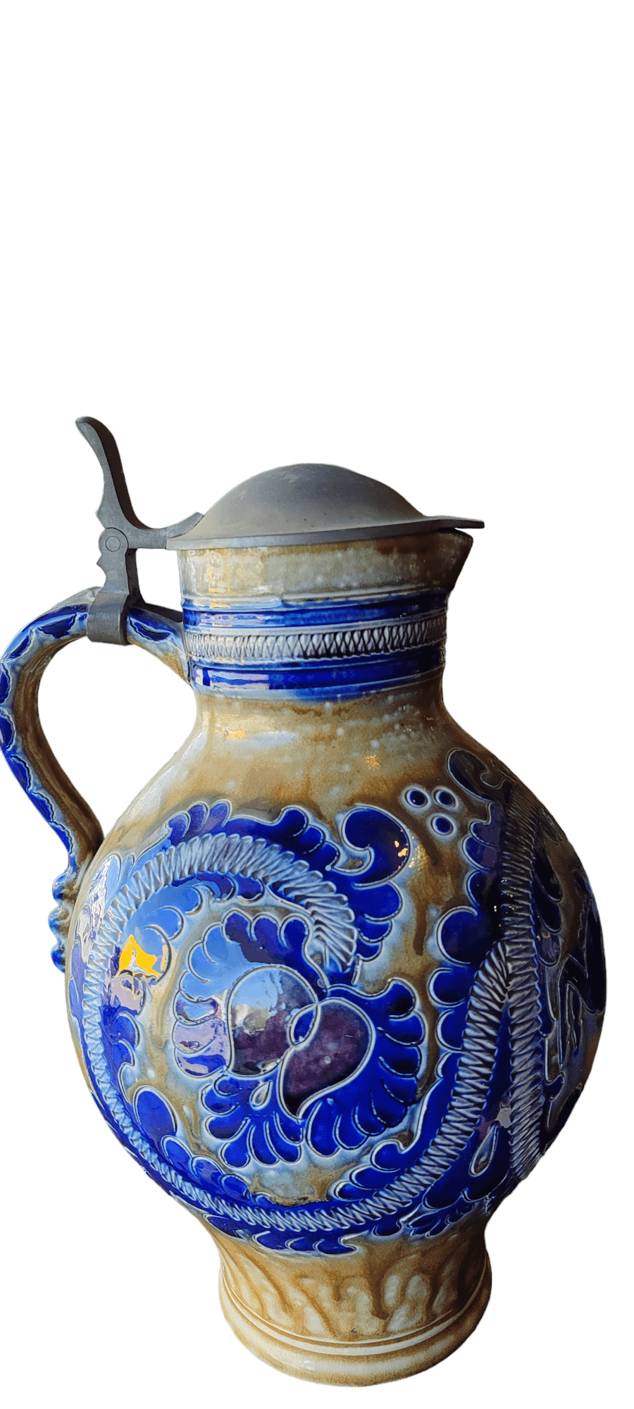 Un jarrón de cerámica alemana - Antiques Bazaar Ensenada