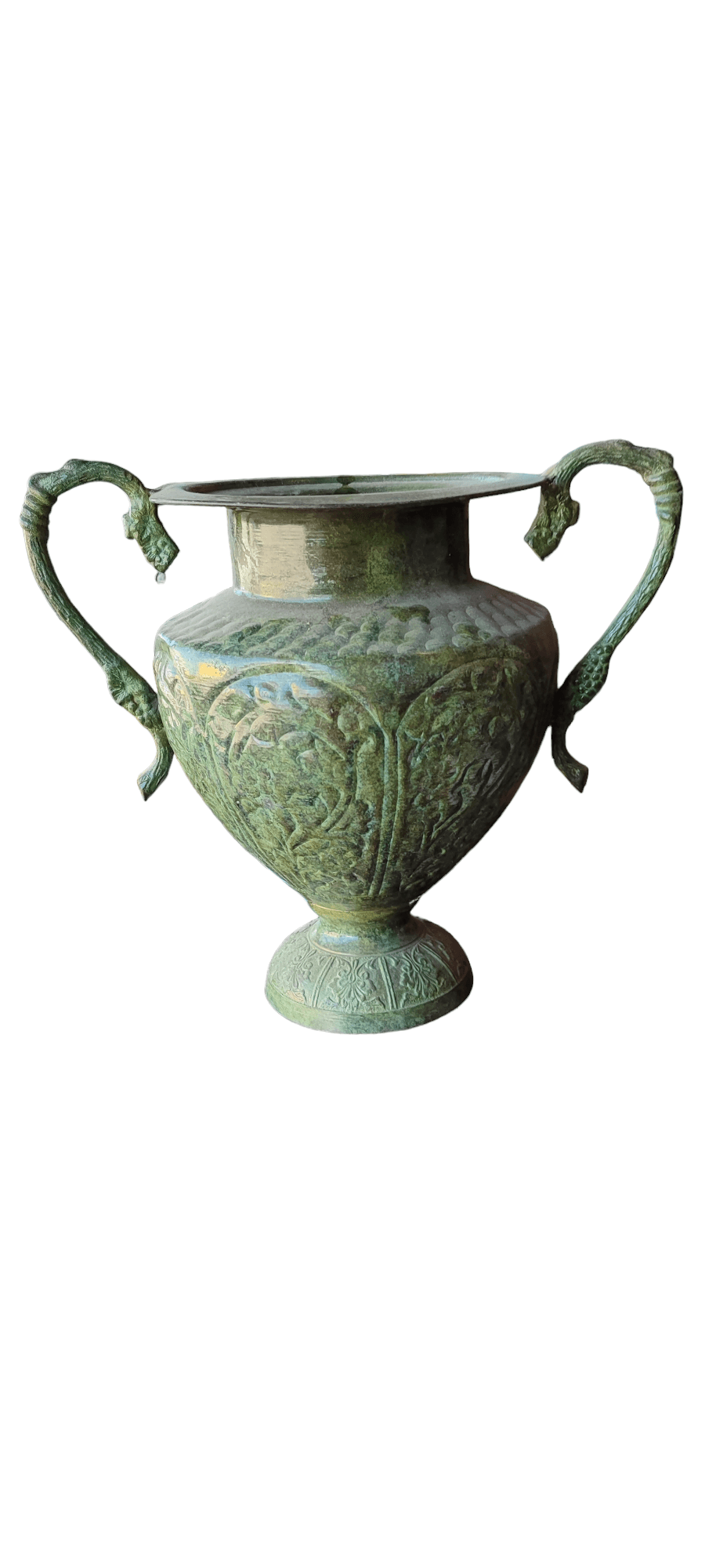 jarrón de bronce antiguo - Antiques Bazaar Ensenada