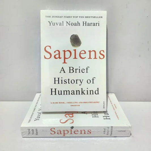 Sapiens: A Brief History of Humankind Yuval Noah Harari English Books Anthropological History Books Extracurricular Reading Book - Antiques Bazaar Ensenada
