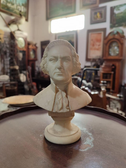 Small George Washington Bust - Antiques Bazaar Ensenada