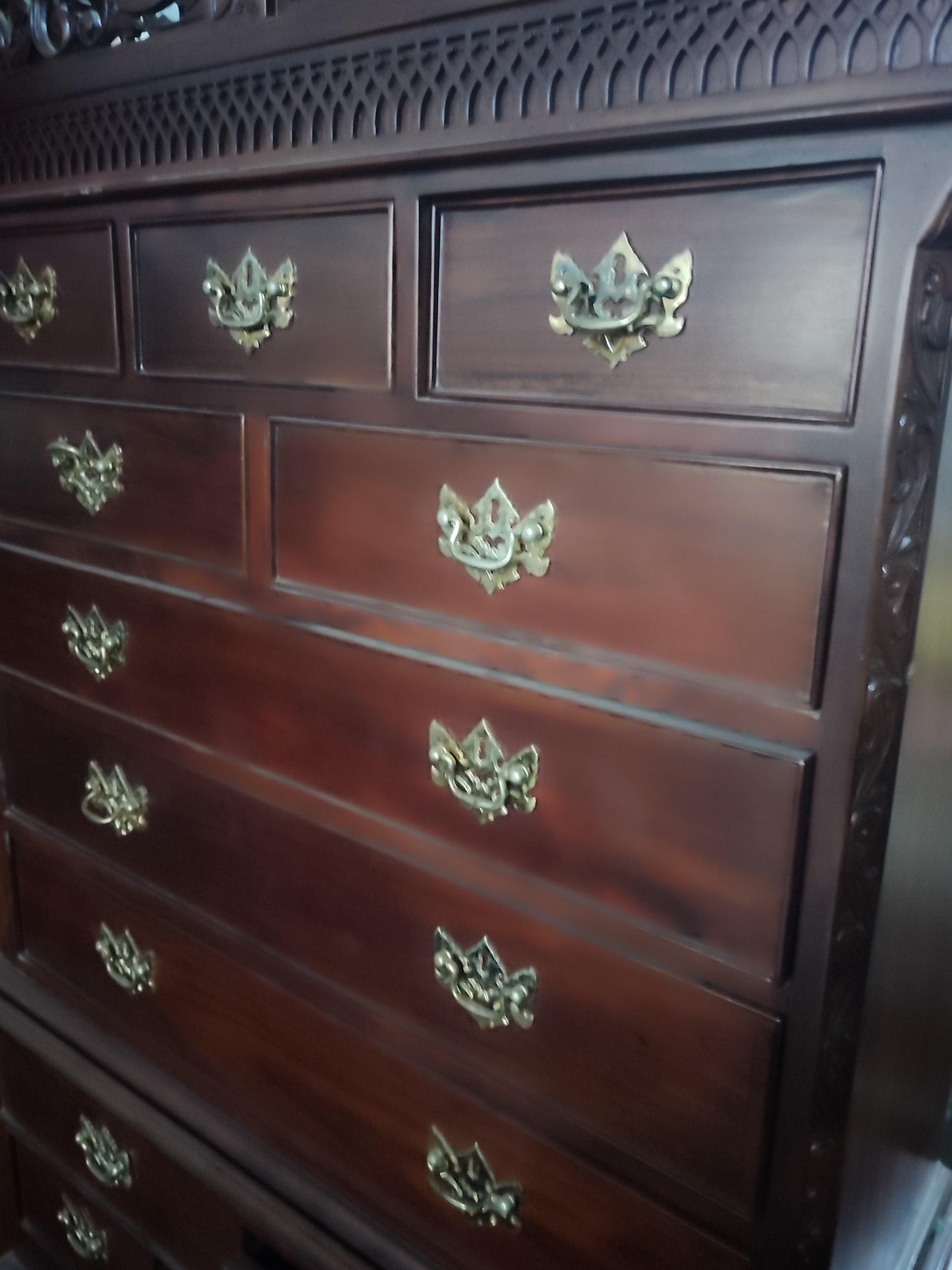 vintage highboy dresser - Antiques Bazaar Ensenada