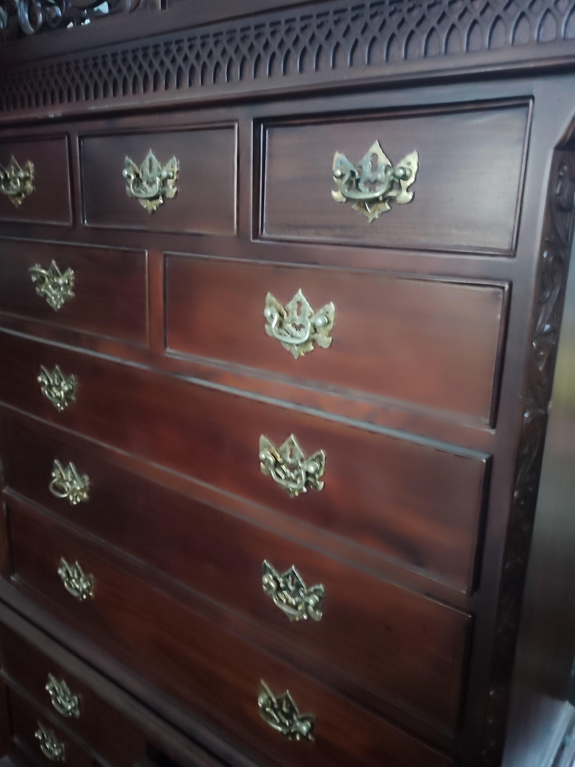 vintage highboy dresser - Antiques Bazaar Ensenada