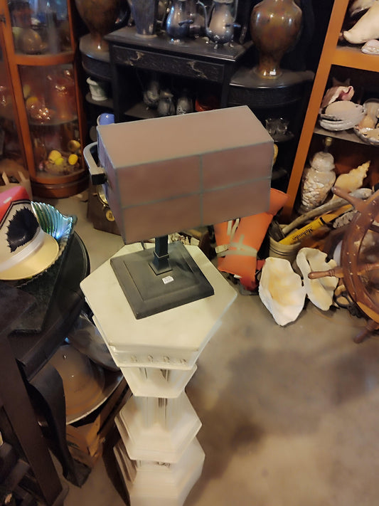 Antique Rectangle-Shaped Lamp - Antiques Bazaar Ensenada