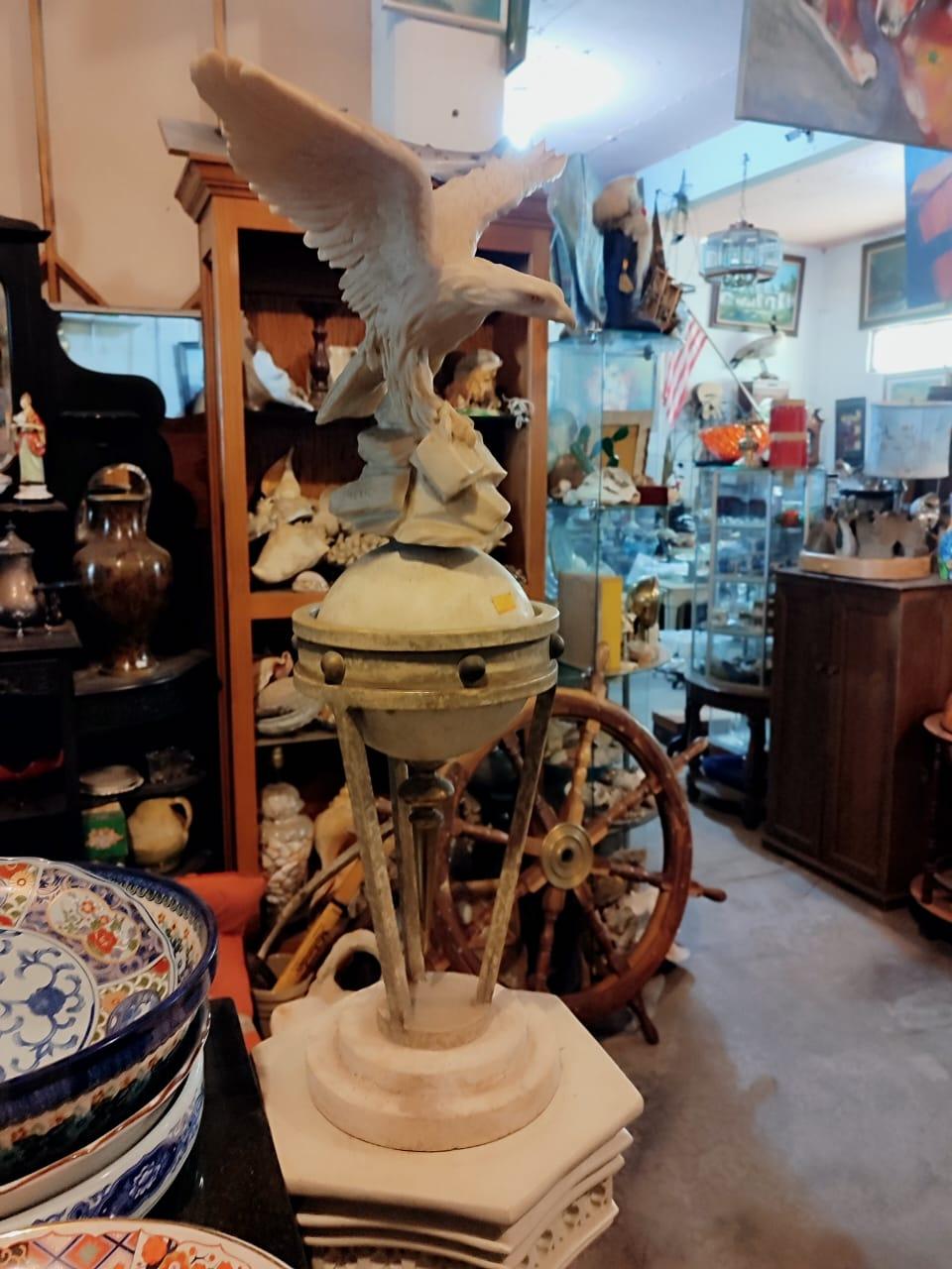 posmodern mexican eagle sculpture - Antiques Bazaar Ensenada