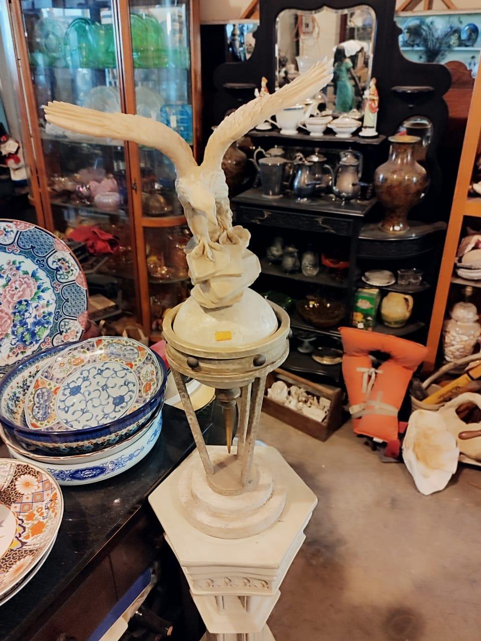 posmodern mexican eagle sculpture - Antiques Bazaar Ensenada