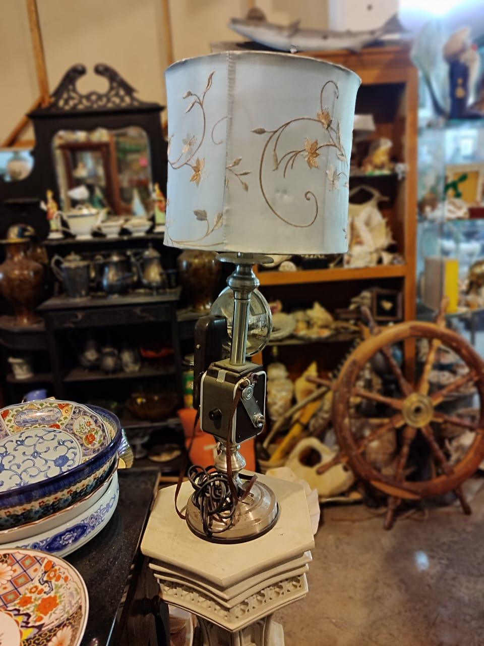 Antique Kodak Dualflex Camera Lamp - Antiques Bazaar Ensenada