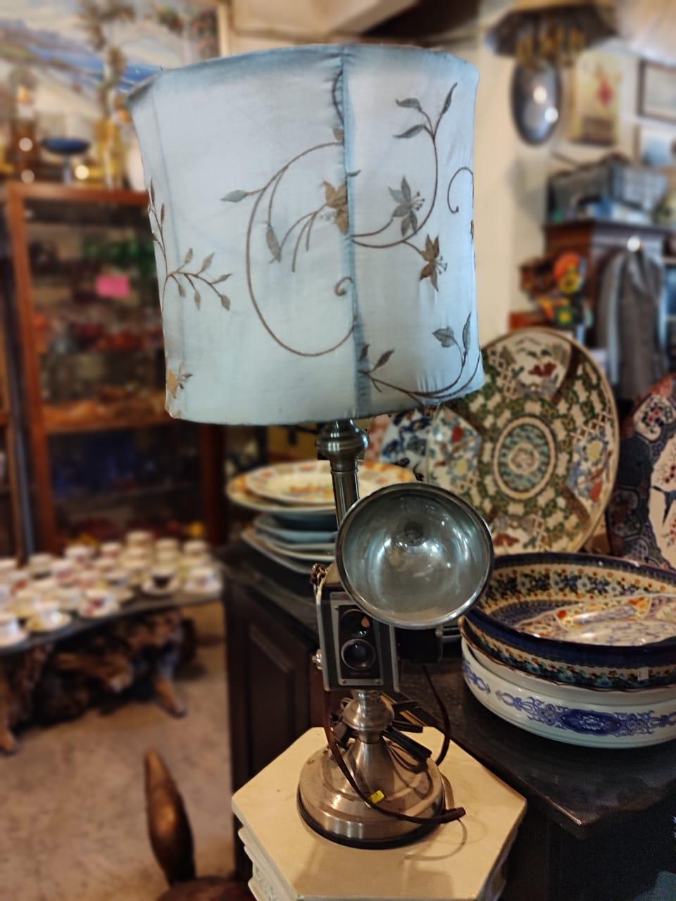 Antique Kodak Dualflex Camera Lamp - Antiques Bazaar Ensenada
