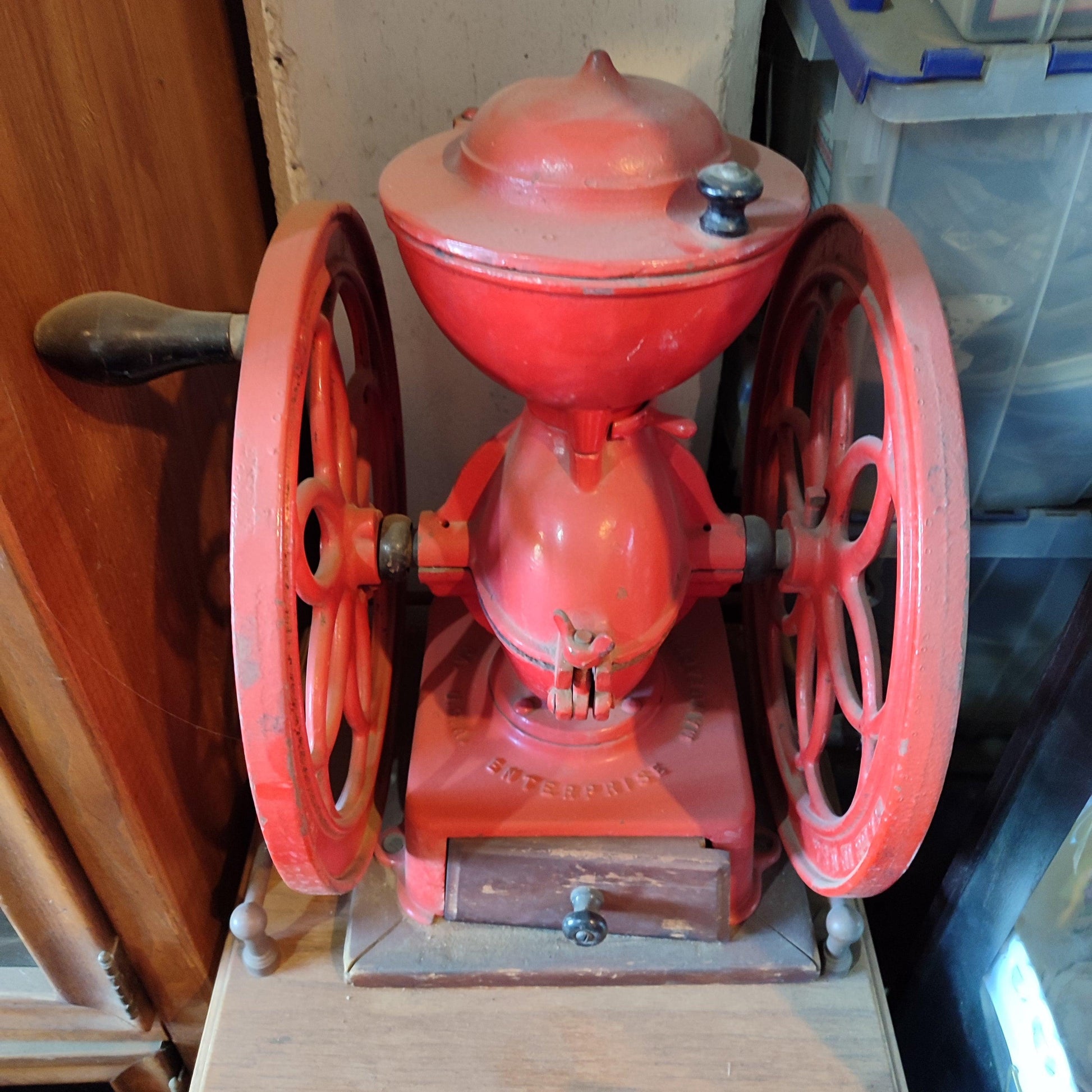 Antique Coffee Grinder Enterprise - Antiques Bazaar Ensenada