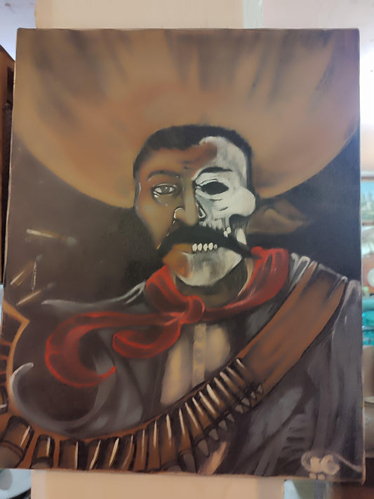 La Media Calaca de Zapata - Antiques Bazaar Ensenada