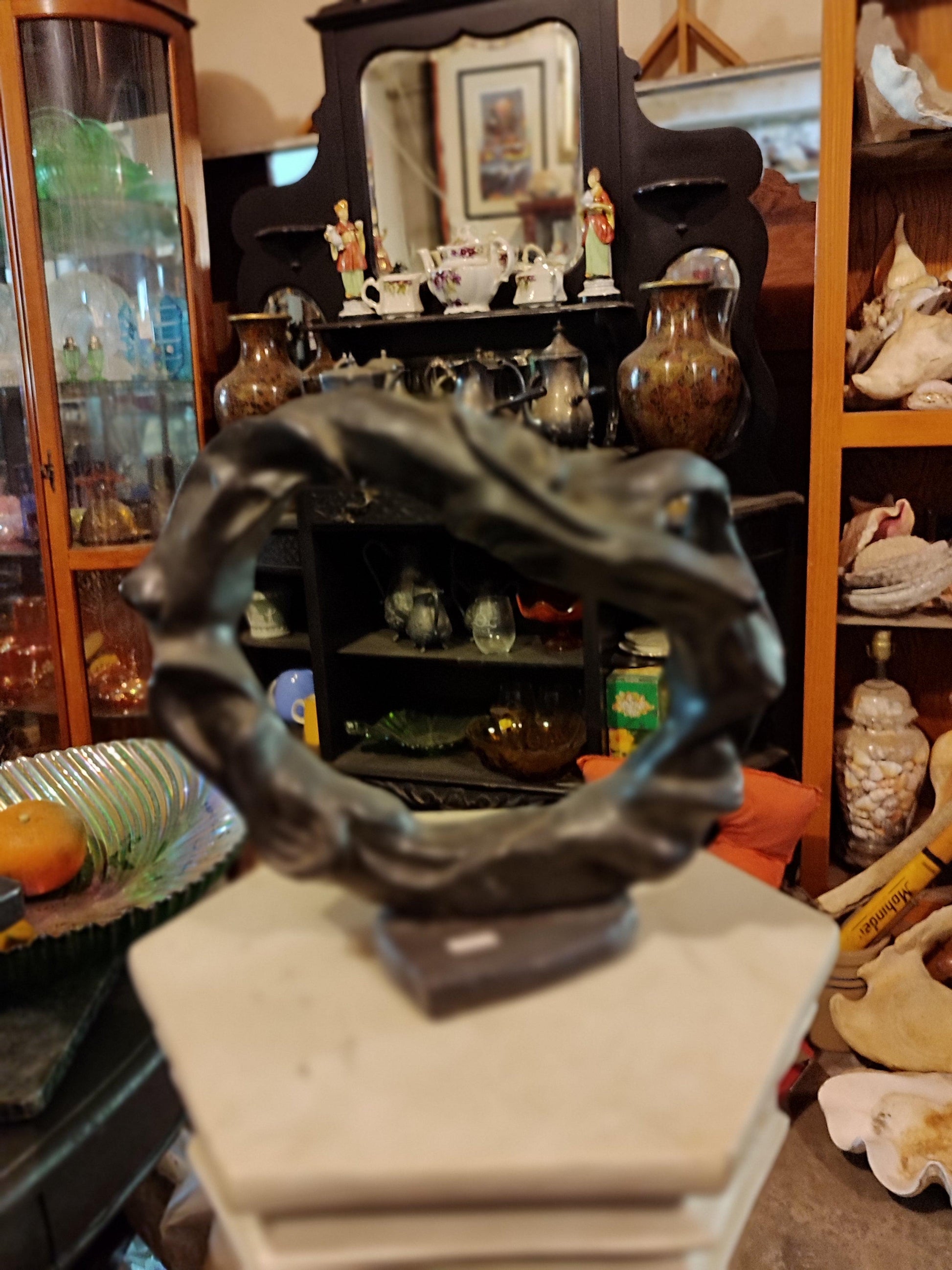 Circulo de la verdad sculpture contemporary art piece - Antiques Bazaar Ensenada
