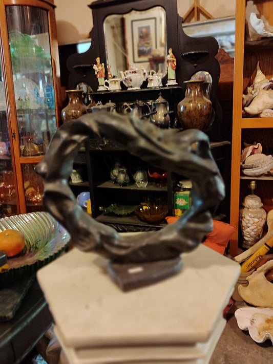Circulo de la verdad sculpture contemporary art piece - Antiques Bazaar Ensenada