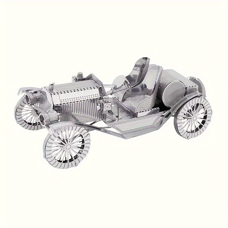 Juguete De Ensamblaje De Metal DIY Modelo De Coche Vintage, Juguete De Rompecabezas Estereoscópico 3D Modelo De Coche Antiguo Hecho A Mano Regalo De Navidad Para Amigos - Antiques Bazaar Ensenada