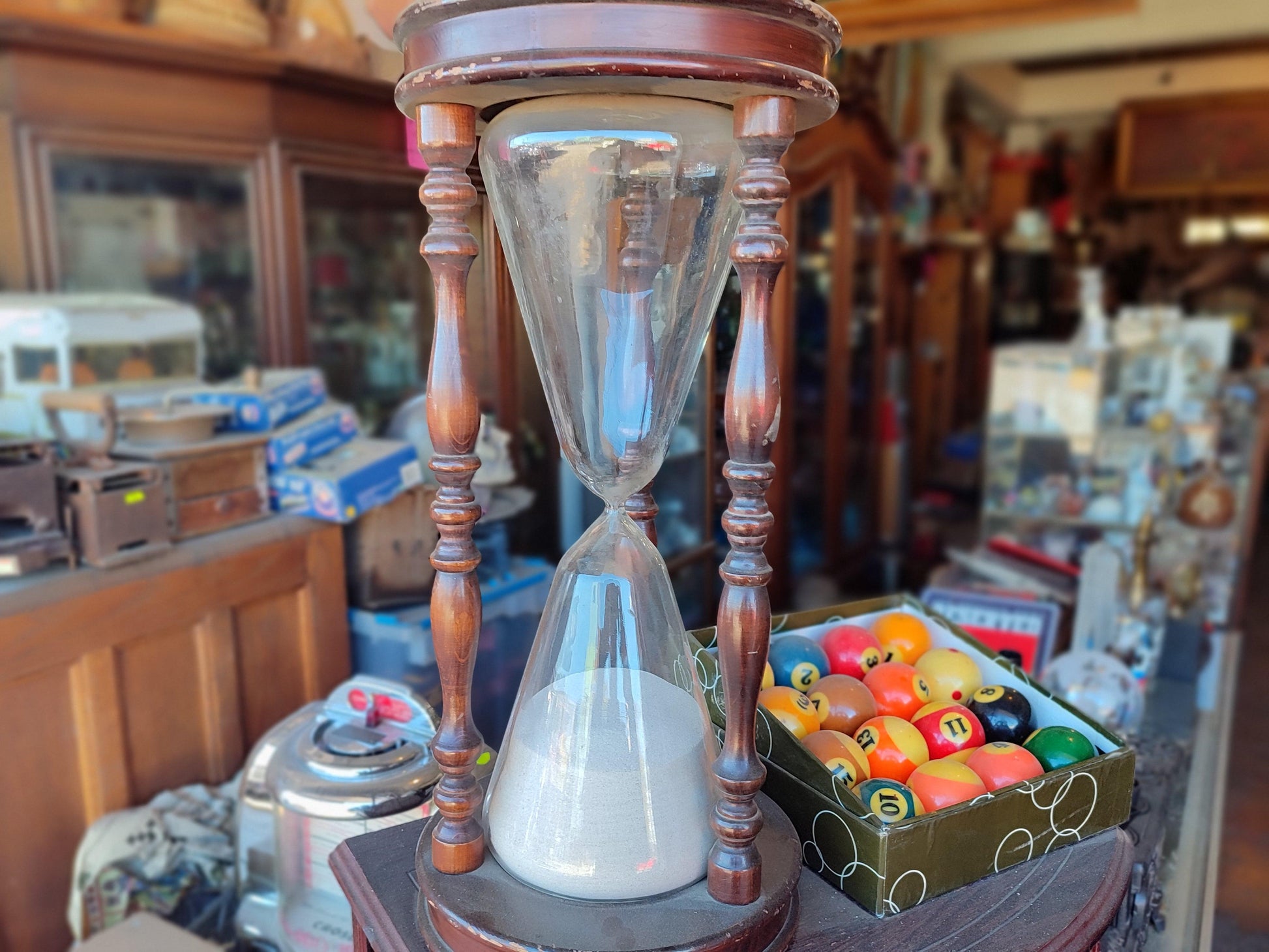 Sand clock - Antiques Bazaar Ensenada